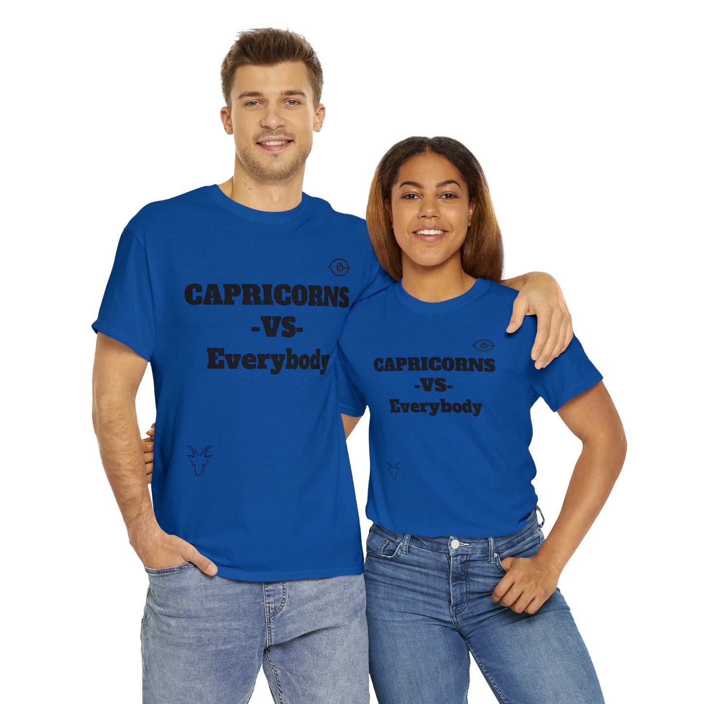 CyVision Capricorns -VS- Everybody Unisex Heavy Cotton Tee