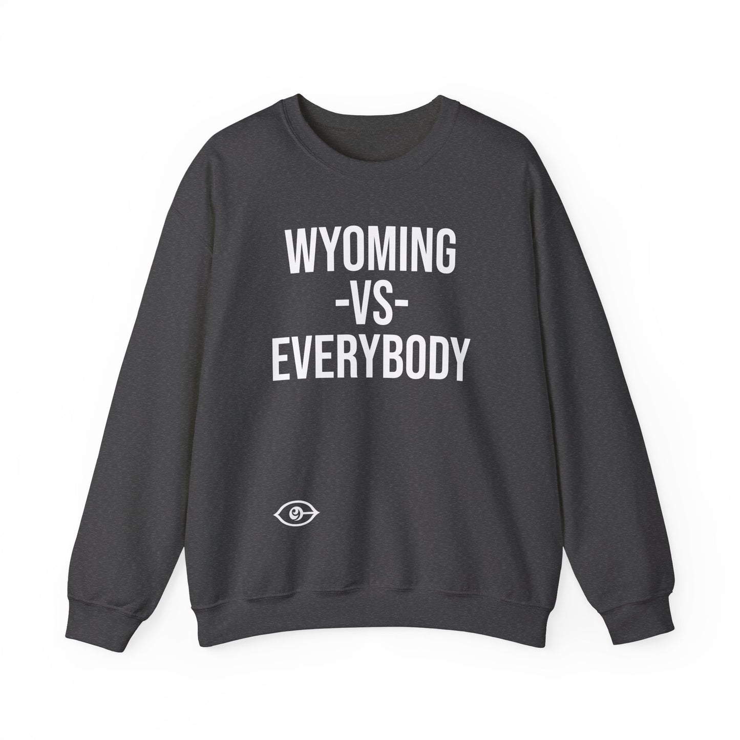 Wyoming -VS - Everybody Unisex Heavy Blend™ Crewneck Sweatshirt