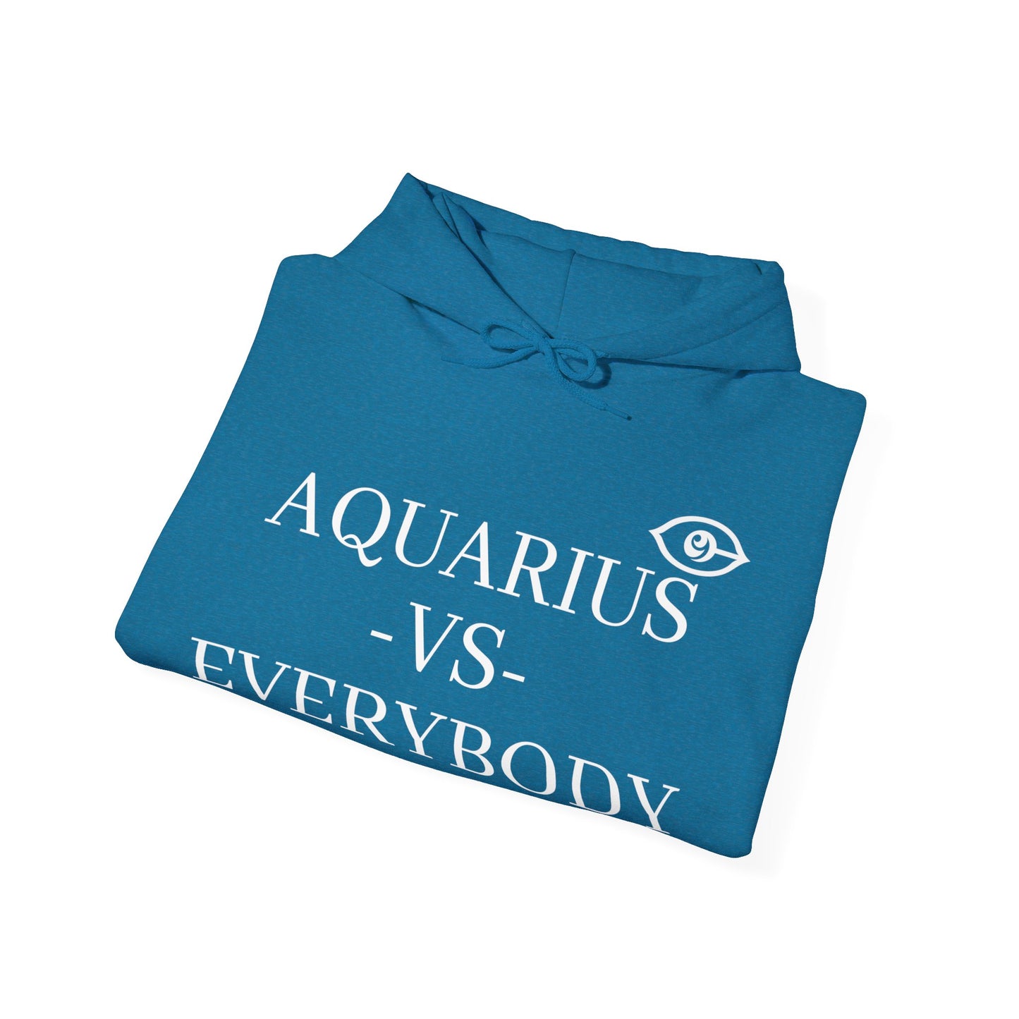 CyVision Aquarius VS Everybody Unisex Heavy Blend™ Hooded Sweatshirt