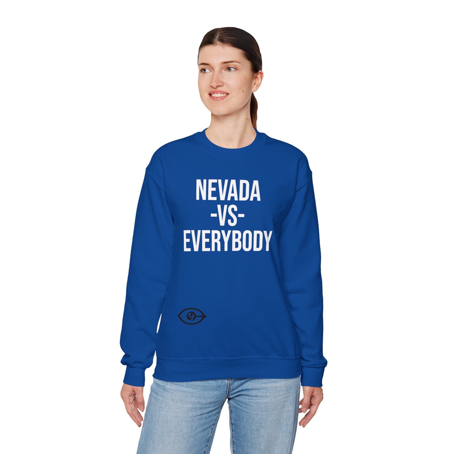 Nevada - VS - Everybody Unisex Heavy Blend™ Crewneck Sweatshirt