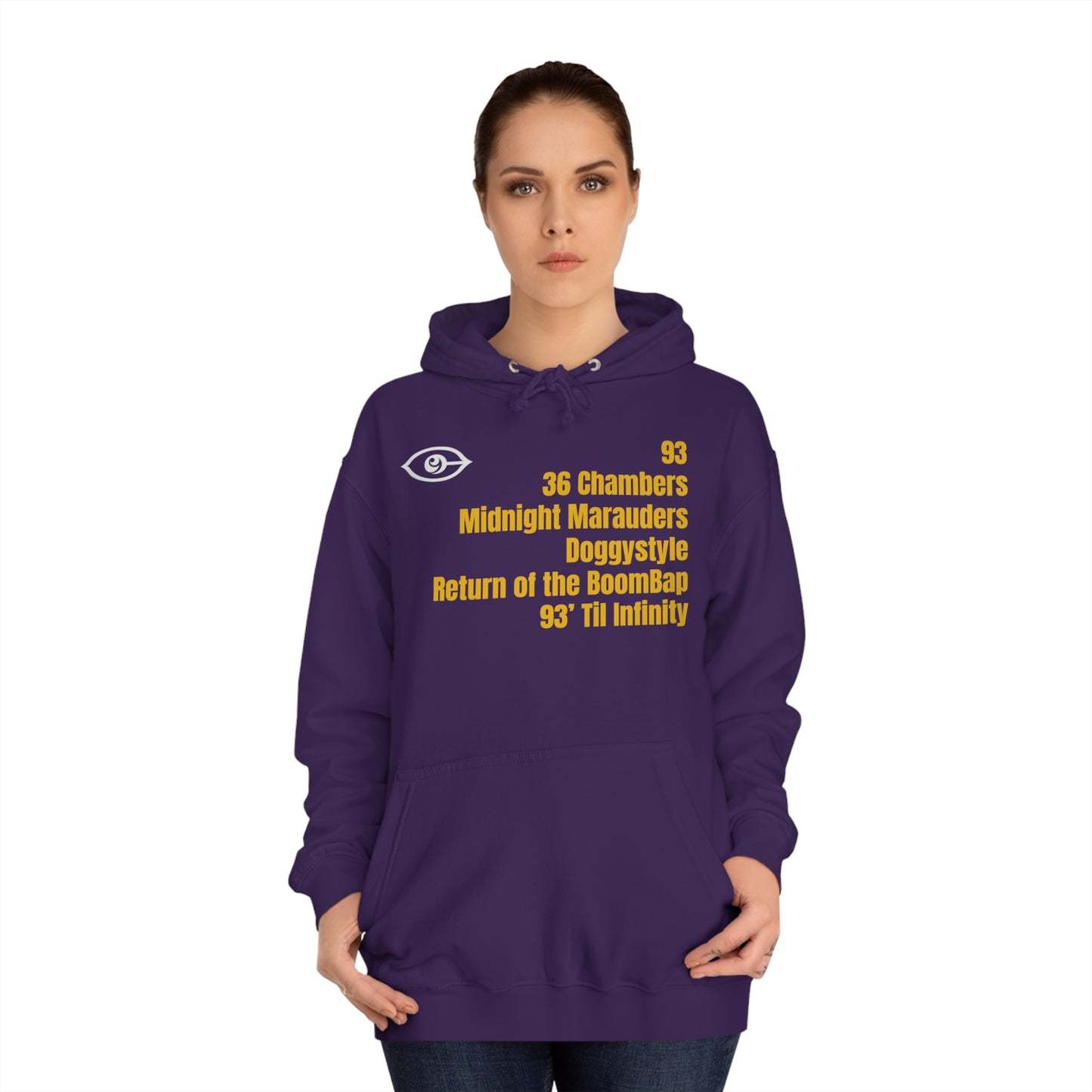 CyVision Spirit of Hip Hop 1993 Unisex College Hoodie