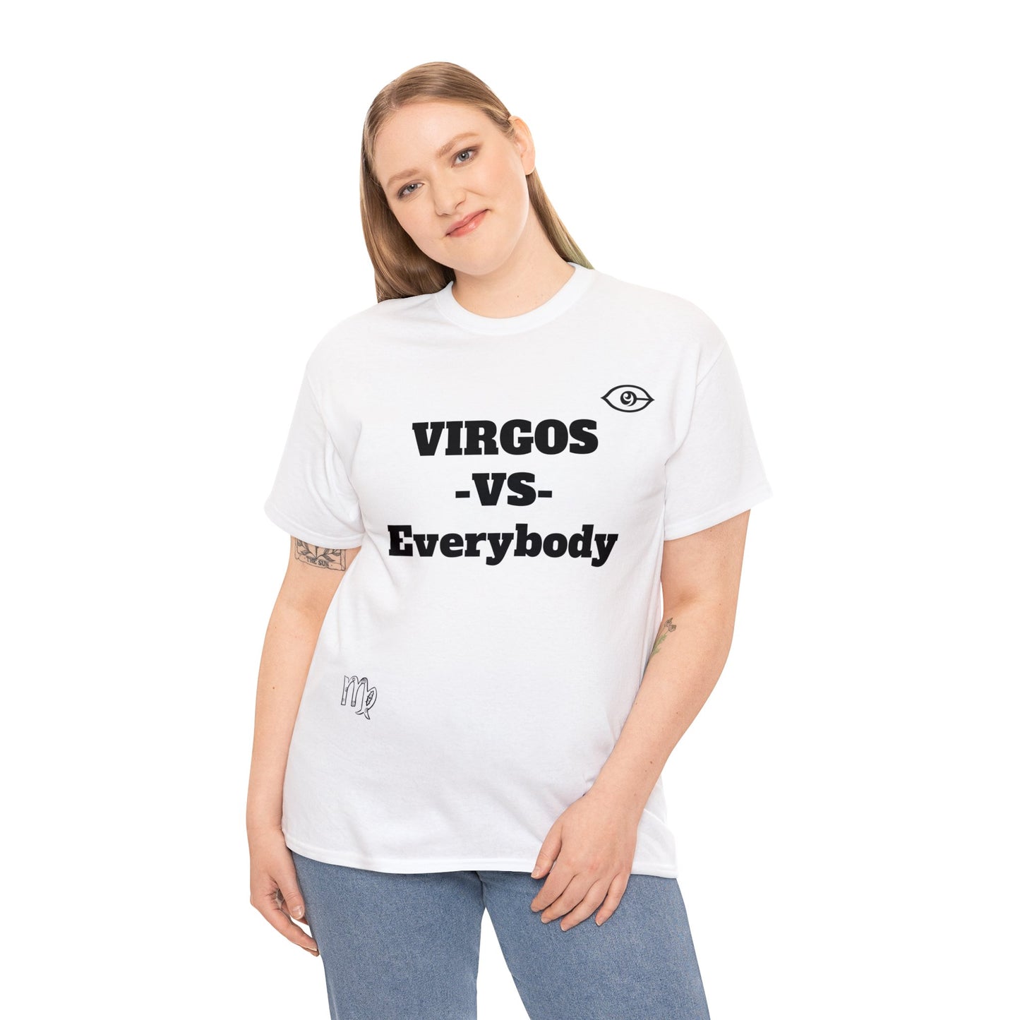 CyVision Virgos -VS- Everybody Unisex Heavy Cotton Tee