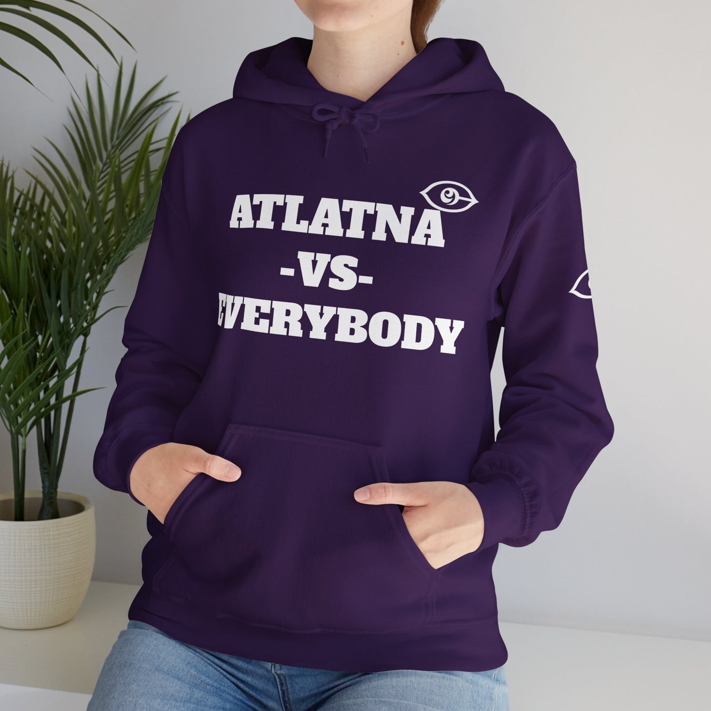 ATLANTA VS Everybody Unisex Heavy Blend™ Hoodie Sweatshirt