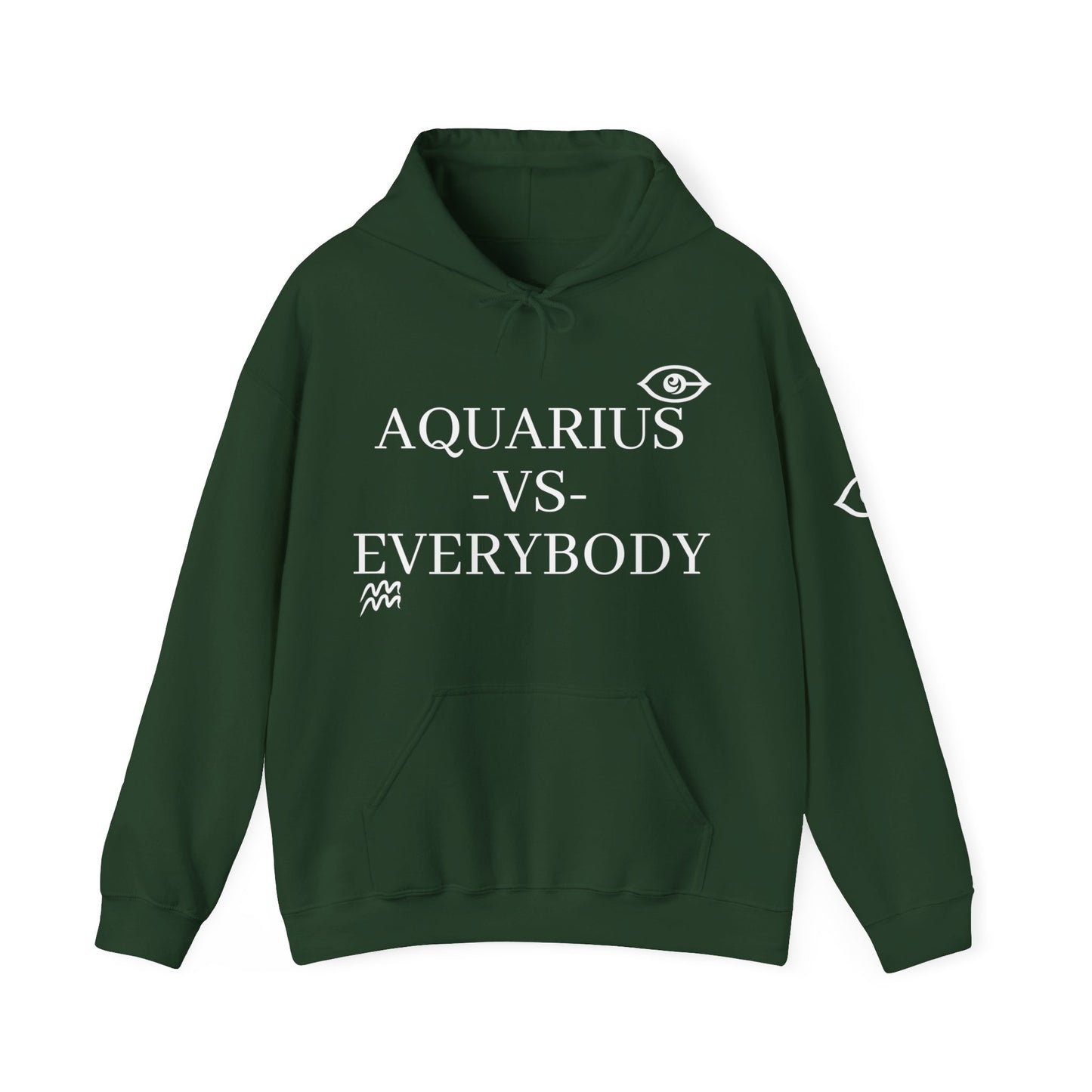 CyVision Aquarius VS Everybody Unisex Heavy Blend™ Hooded Sweatshirt