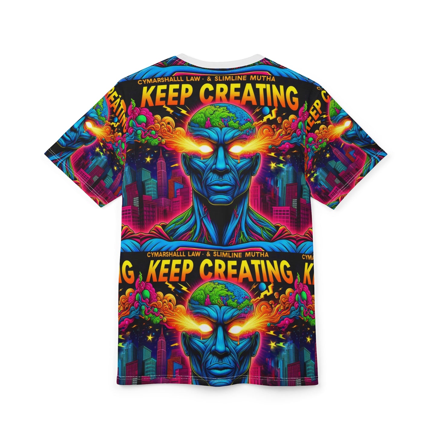 KEEP CREATING - Unisex Cut & Sew Tee (AOP)