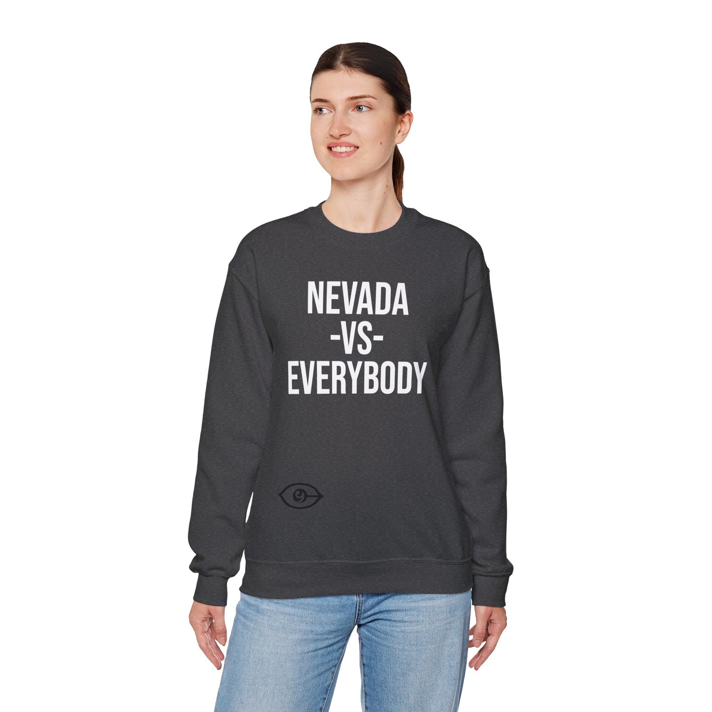 Nevada - VS - Everybody Unisex Heavy Blend™ Crewneck Sweatshirt