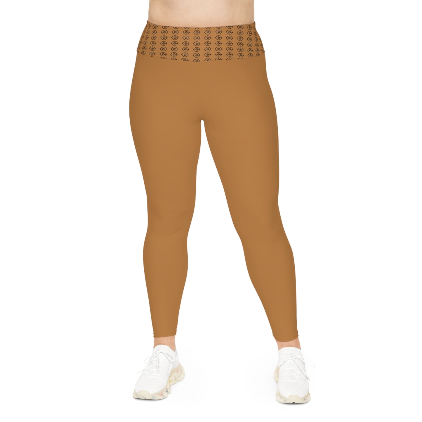 CyVision Plus Size Leggings (AOP)