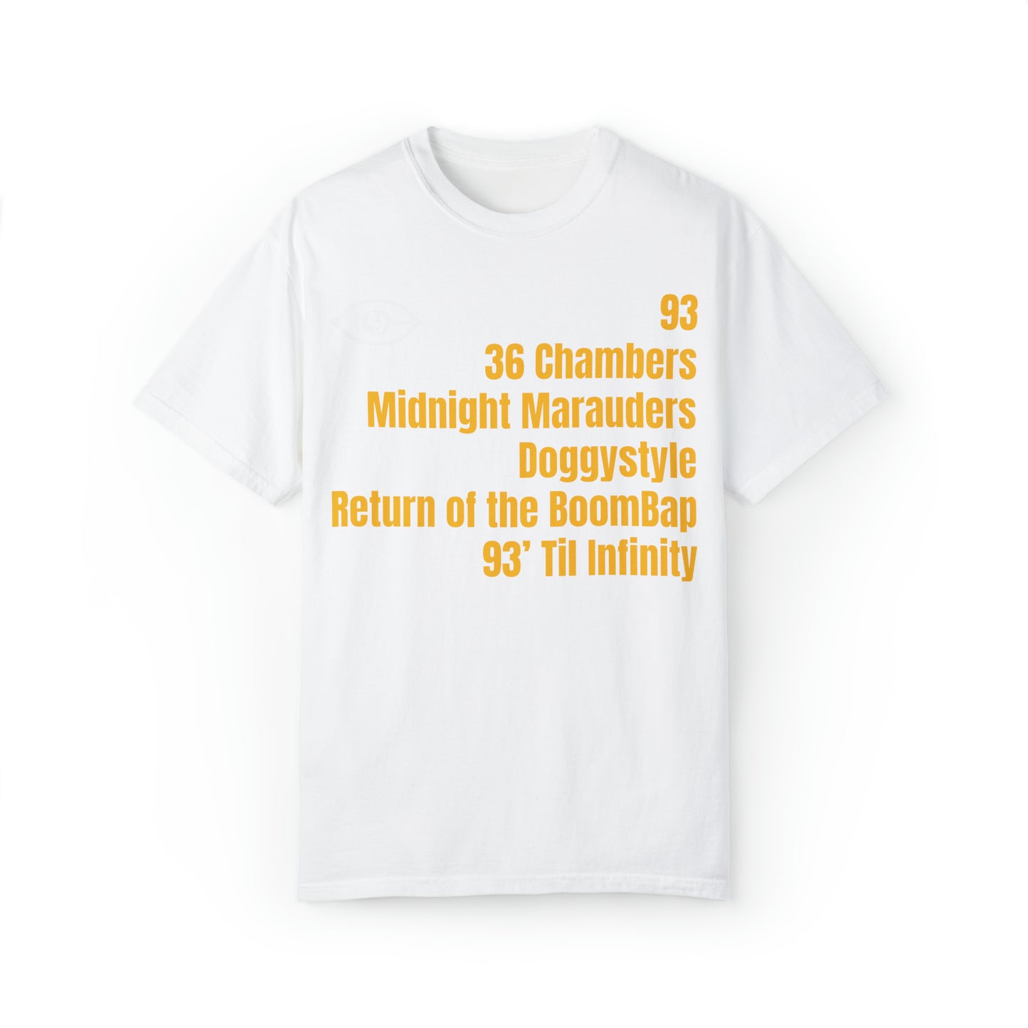 CyVision Hip Hop Spirit of 1993 Garment-Dyed T-shirt