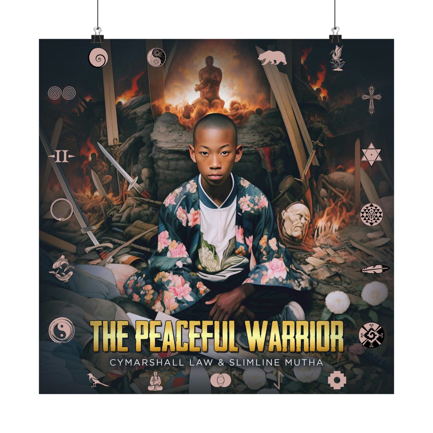 The Peaceful Warrior Poster