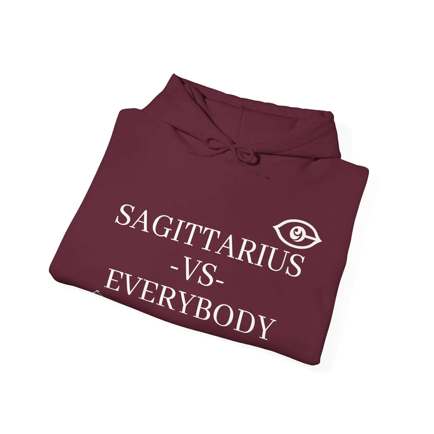 CyVision Sagittarius VS Everybody Unisex Heavy Blend™ Hooded Sweatshirt