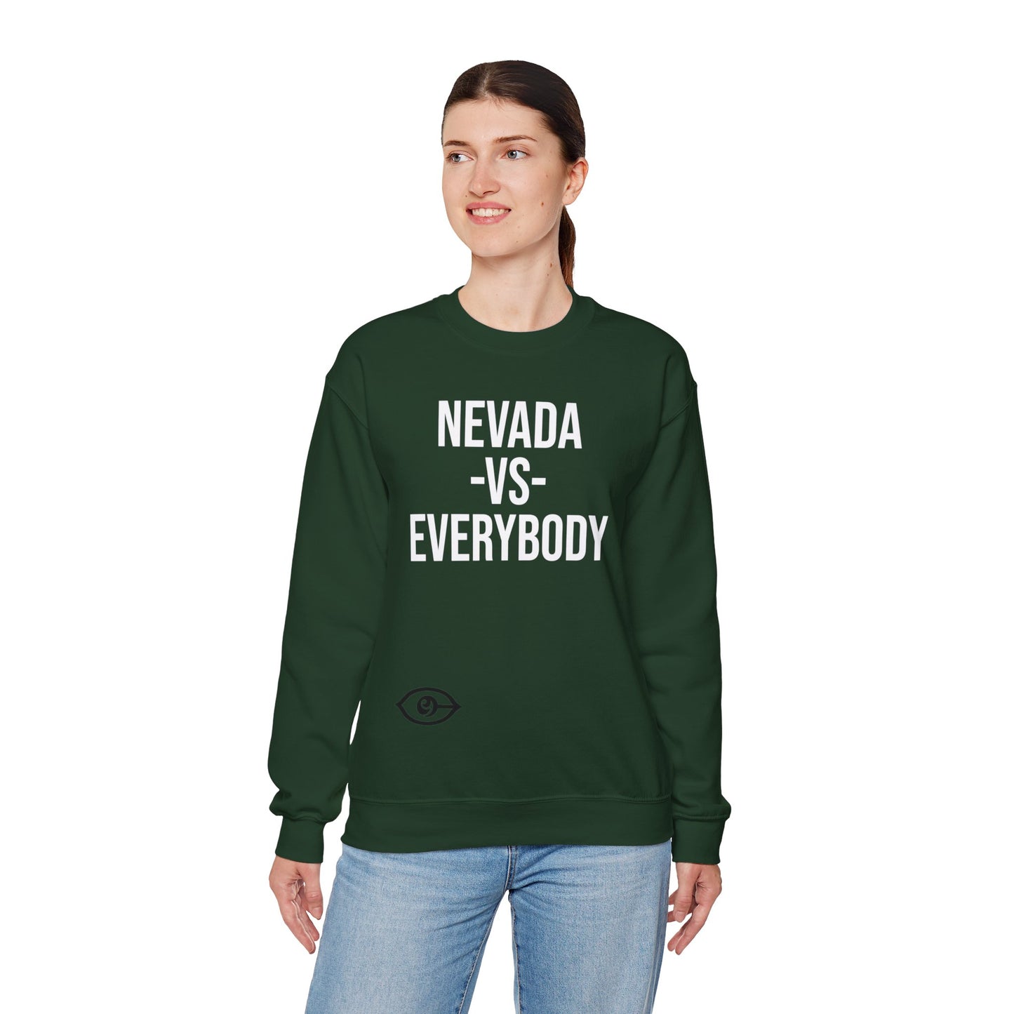Nevada - VS - Everybody Unisex Heavy Blend™ Crewneck Sweatshirt