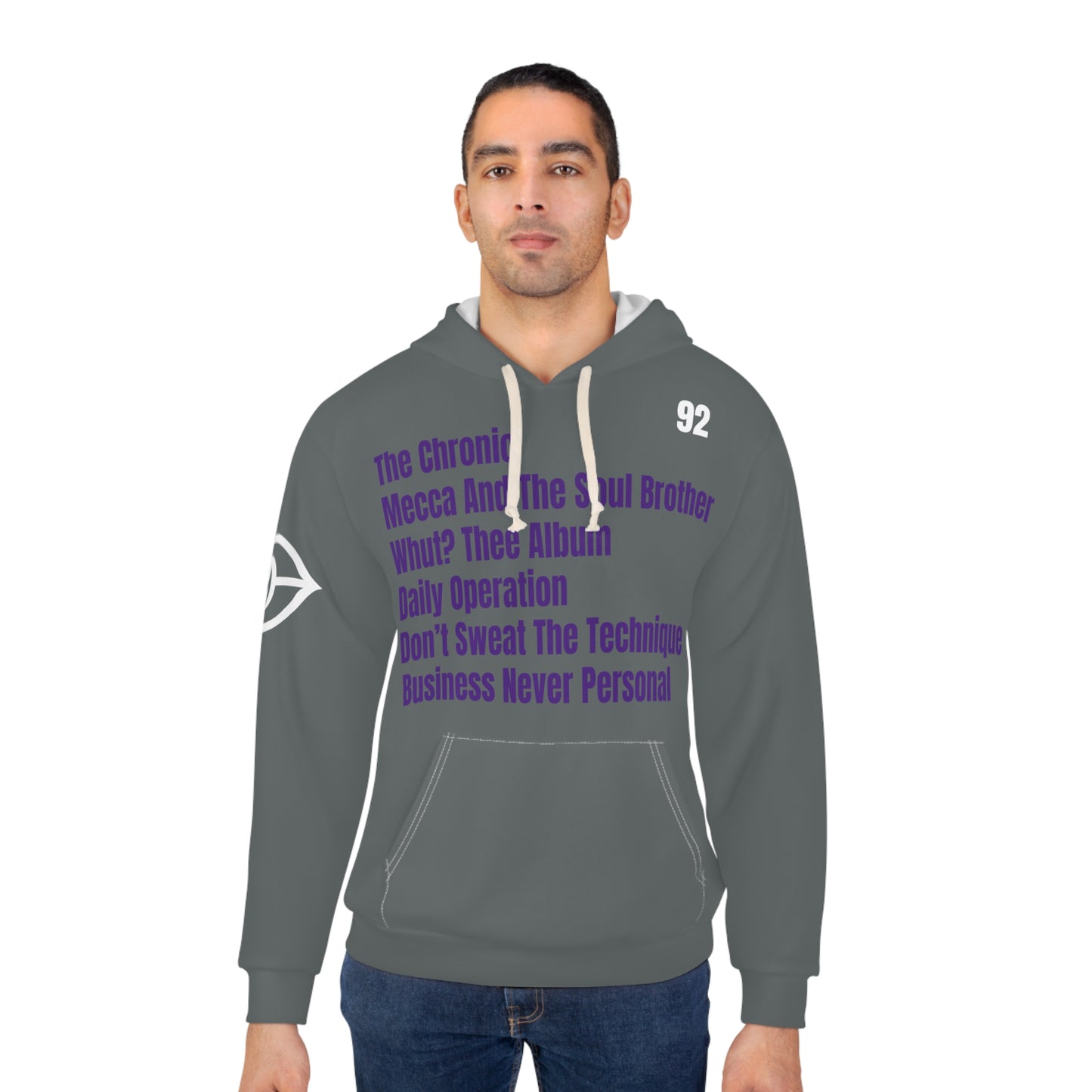 Limited Edition 1992 Golden Era Hip Hop Years Collectable Unisex Pullover Hoodie ( 5 of 20 )