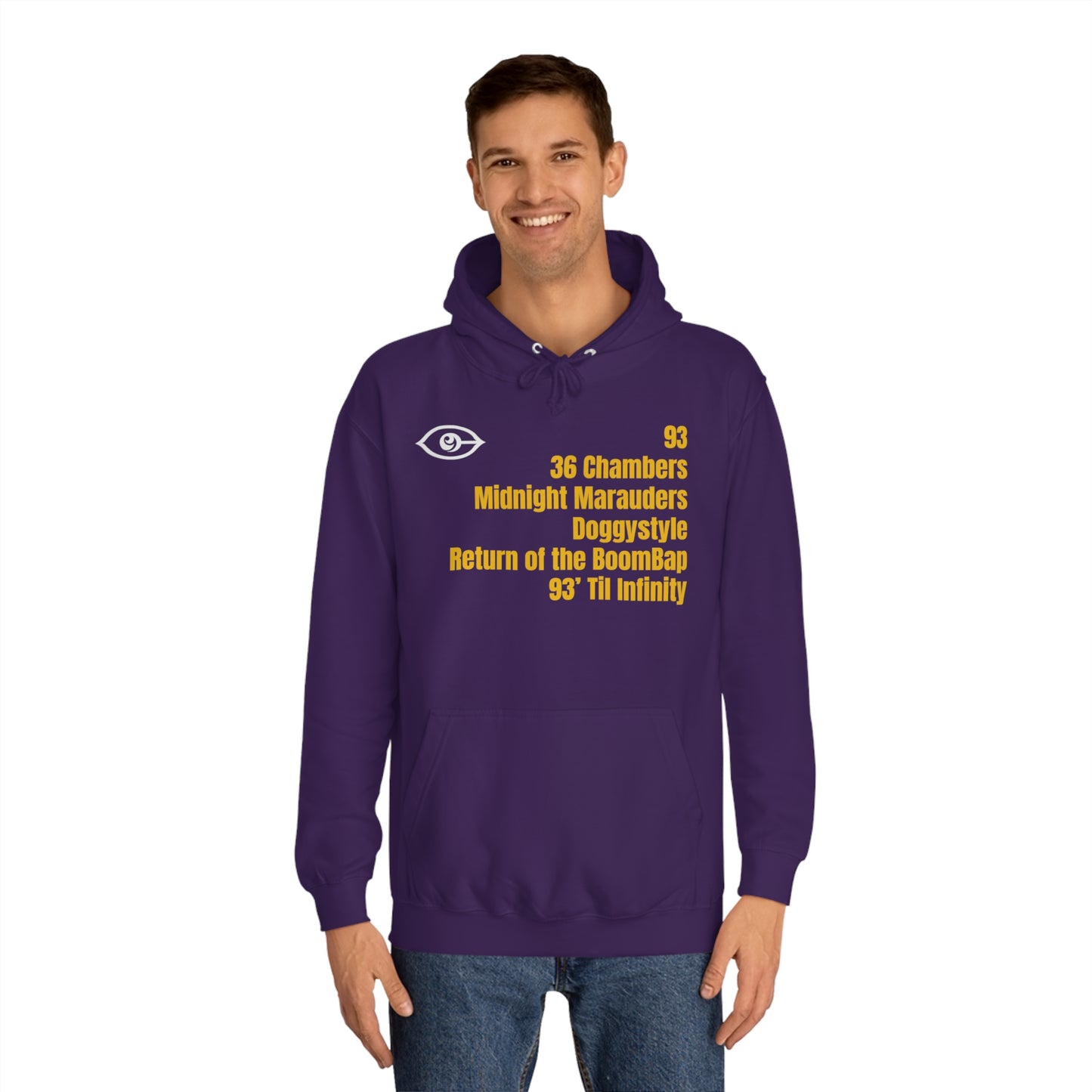 CyVision Spirit of Hip Hop 1993 Unisex College Hoodie