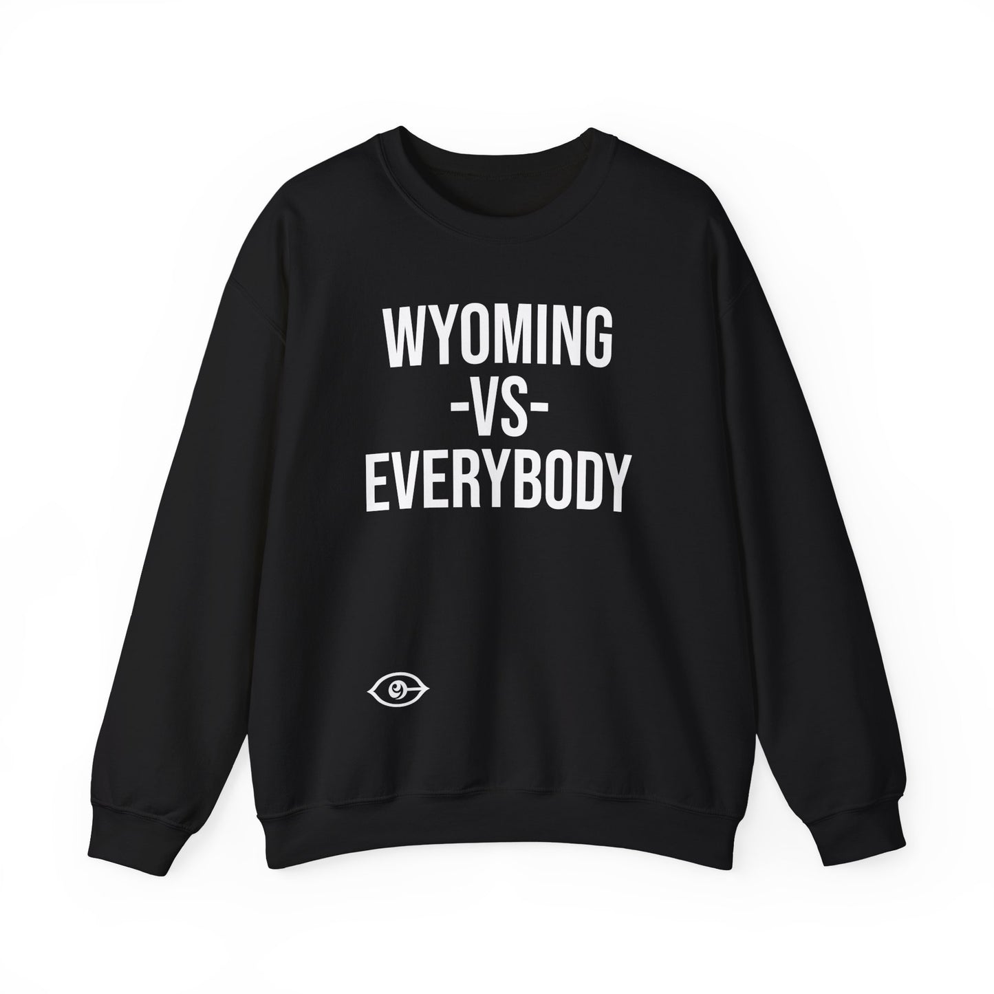 Wyoming -VS - Everybody Unisex Heavy Blend™ Crewneck Sweatshirt