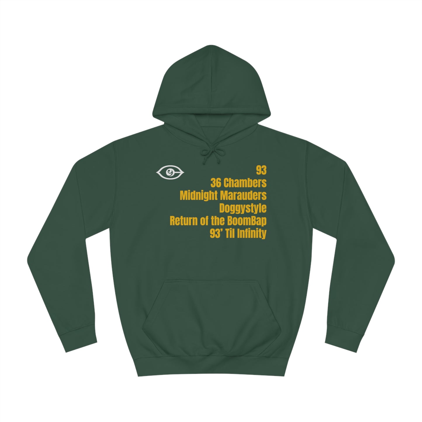 CyVision Spirit of Hip Hop 1993 Unisex College Hoodie