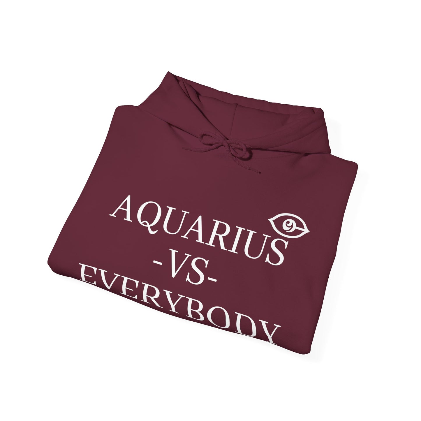 CyVision Aquarius VS Everybody Unisex Heavy Blend™ Hooded Sweatshirt