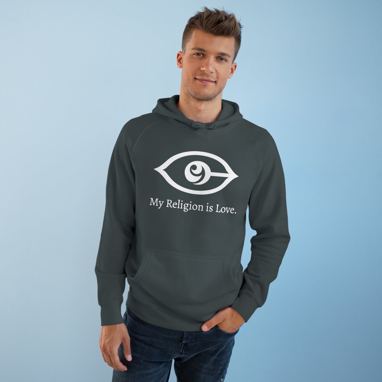 CyVision My Religion Is Love Unisex Hoodie