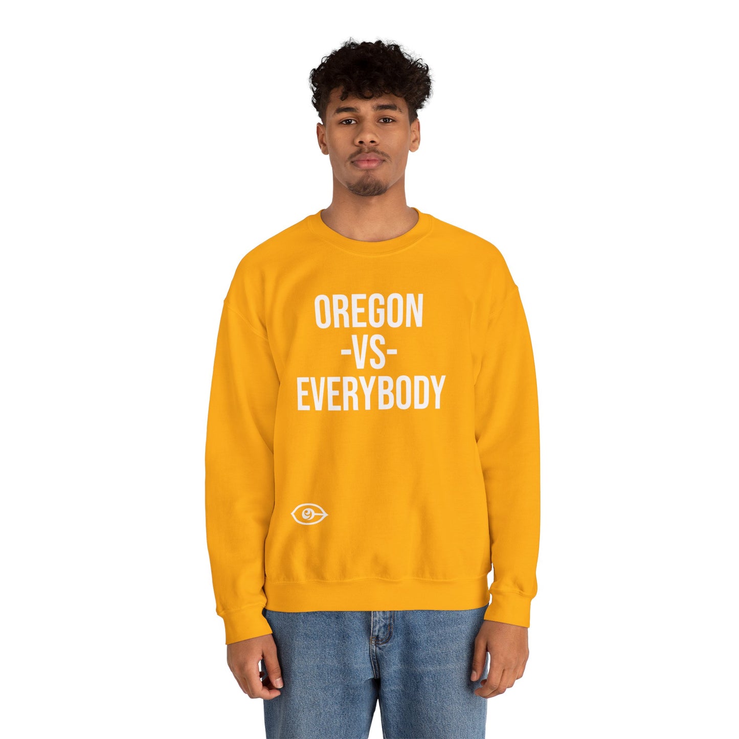 Oregon -VS - Everybody Unisex Heavy Blend™ Crewneck Sweatshirt