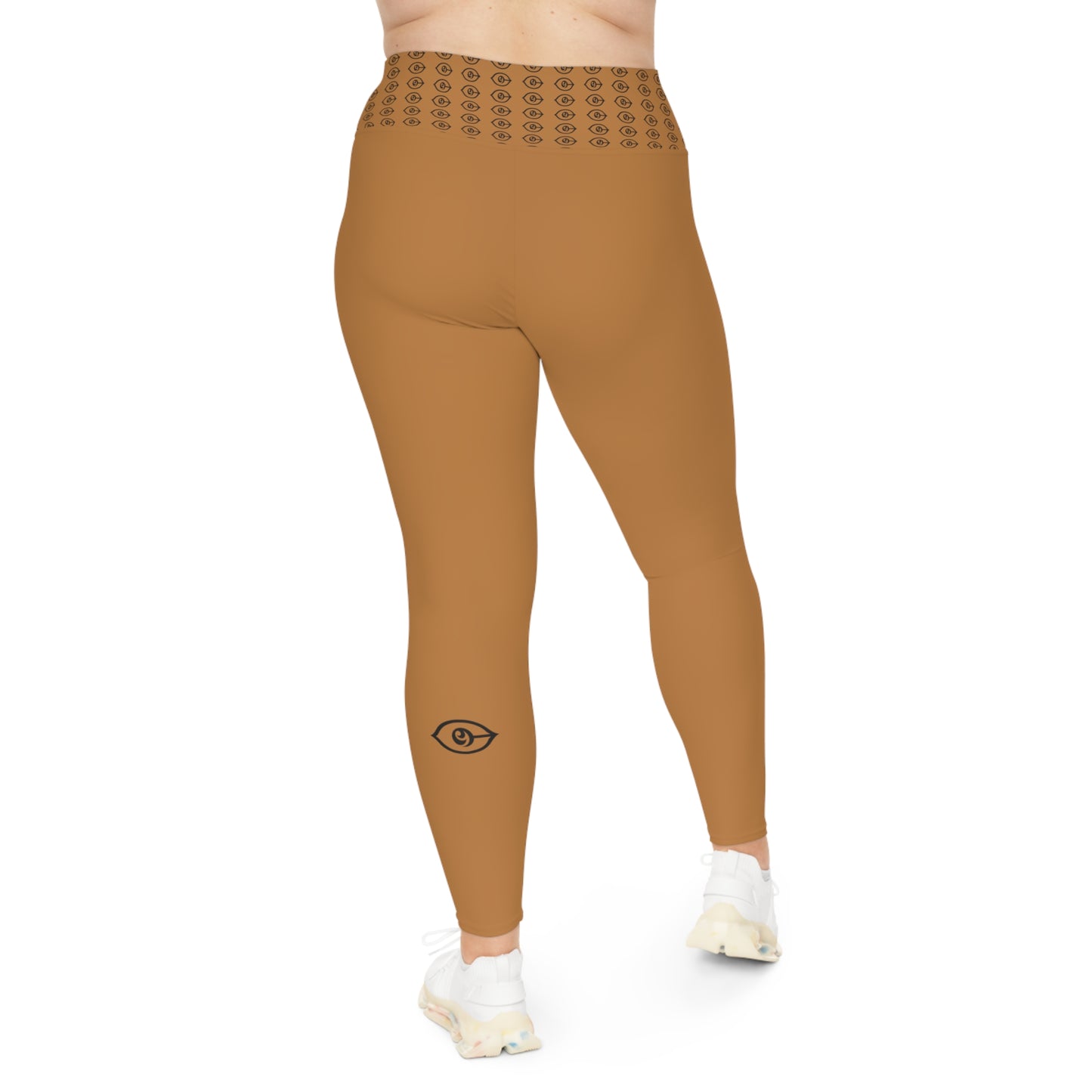 CyVision Plus Size Leggings (AOP)