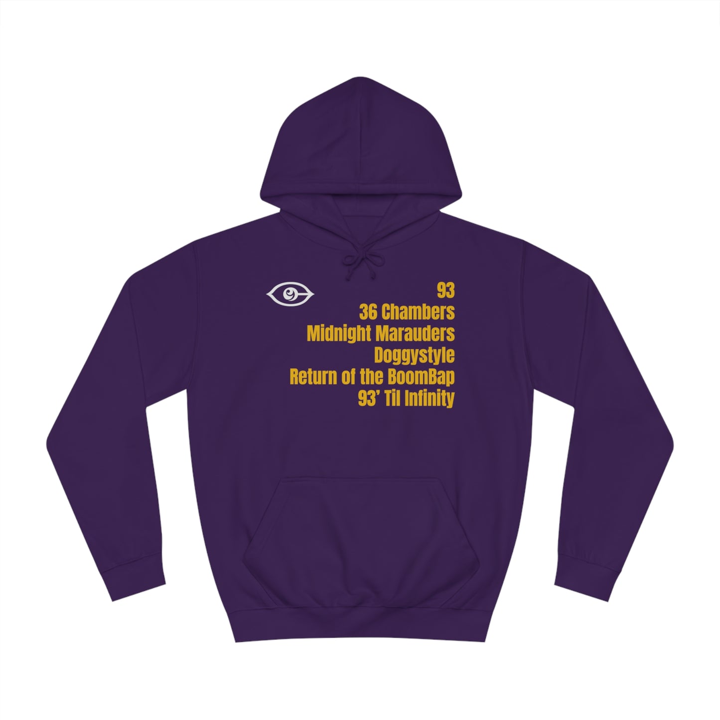 CyVision Spirit of Hip Hop 1993 Unisex College Hoodie