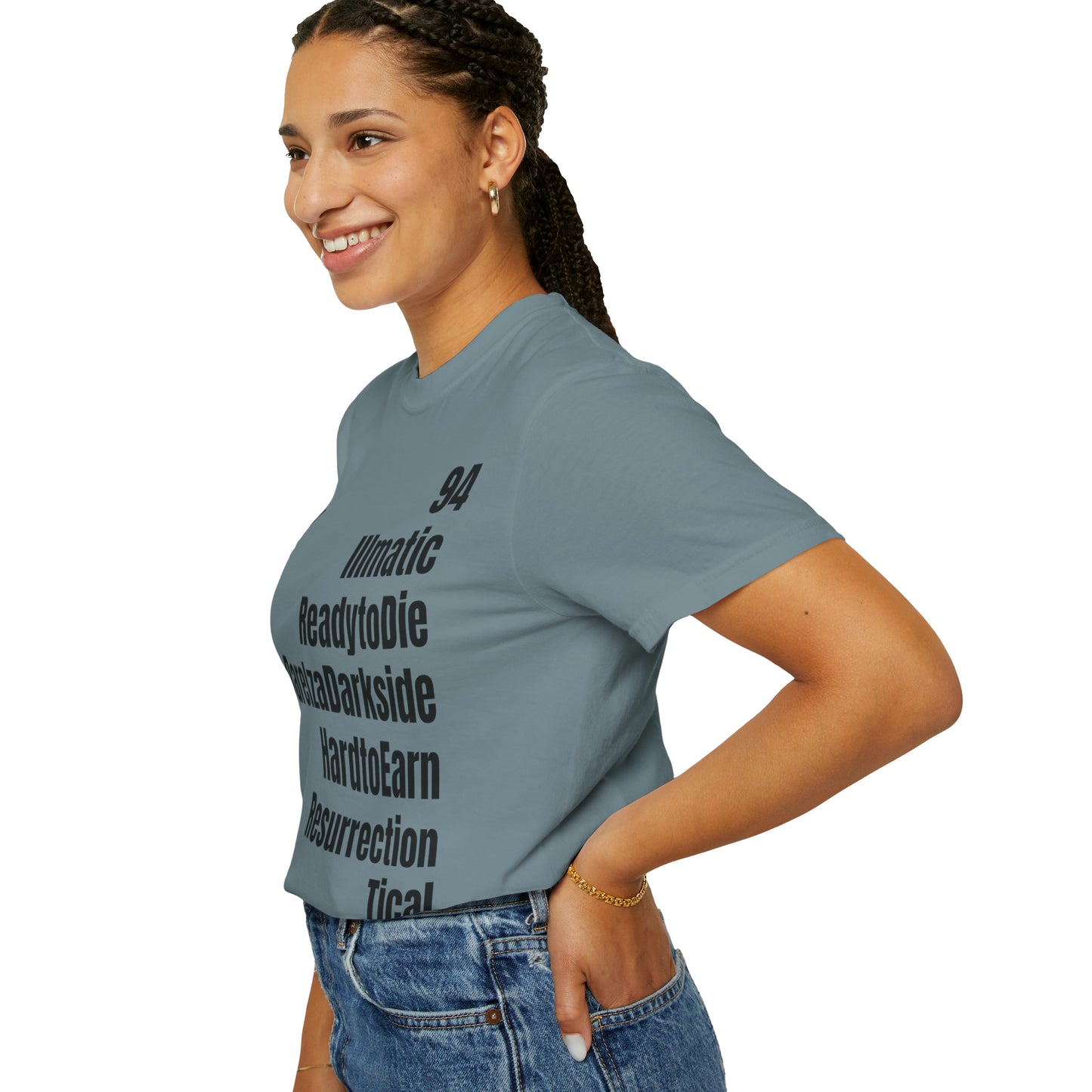 CyVision Hip Hop Spirit of 1994 Garment-Dyed T-shirt