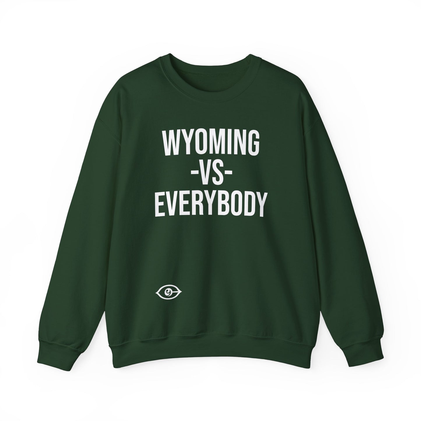 Wyoming -VS - Everybody Unisex Heavy Blend™ Crewneck Sweatshirt