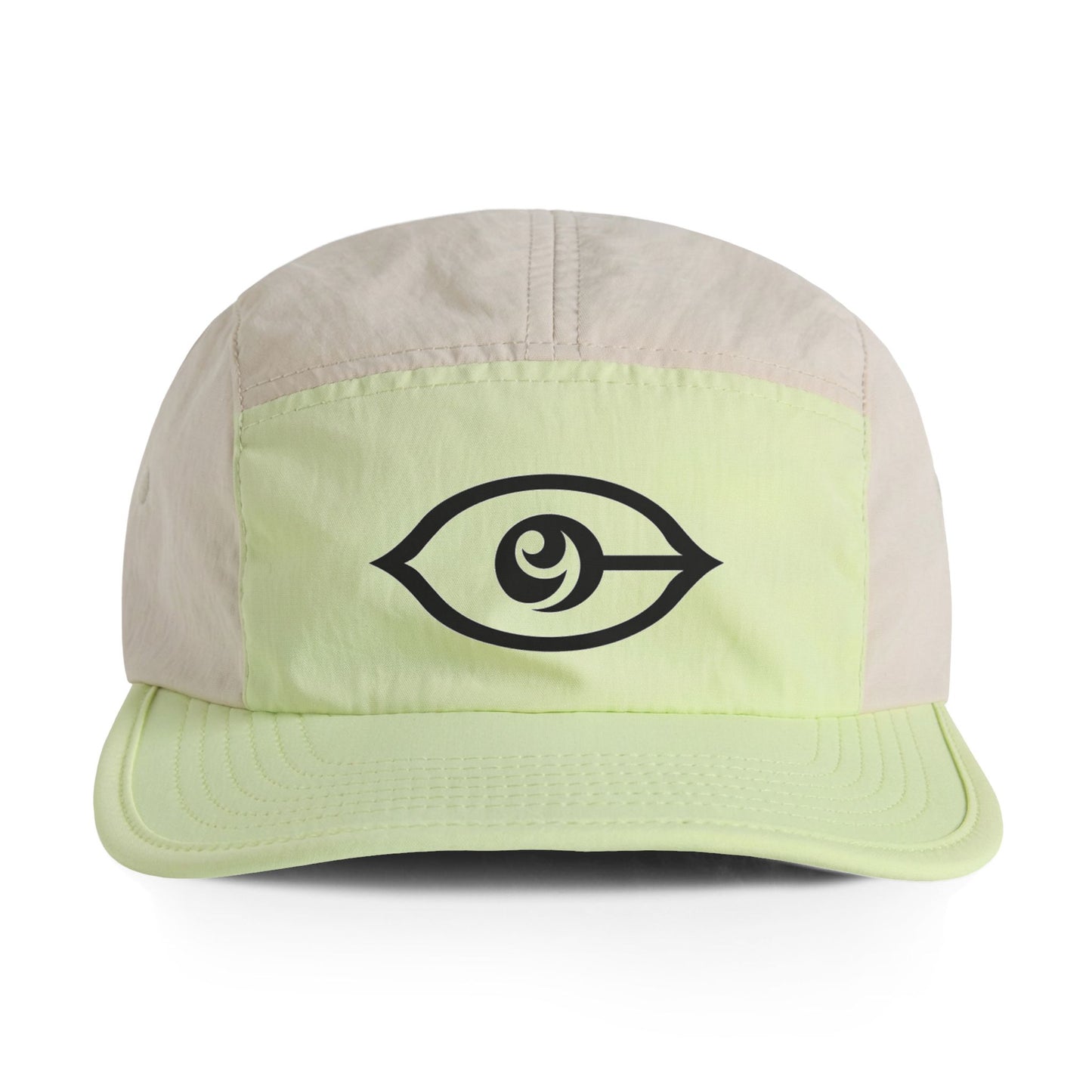 Cymarshall Law CyViSion Two-Tone Nylon Cap — Minimal Eye Logo
