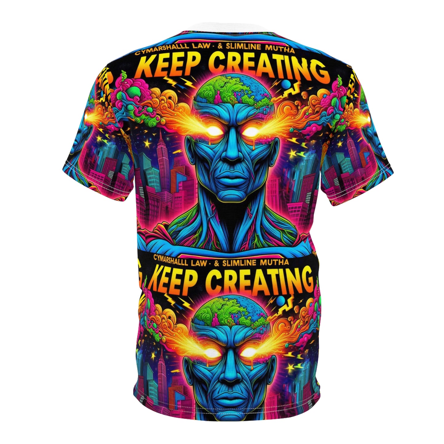 KEEP CREATING - Unisex Cut & Sew Tee (AOP)
