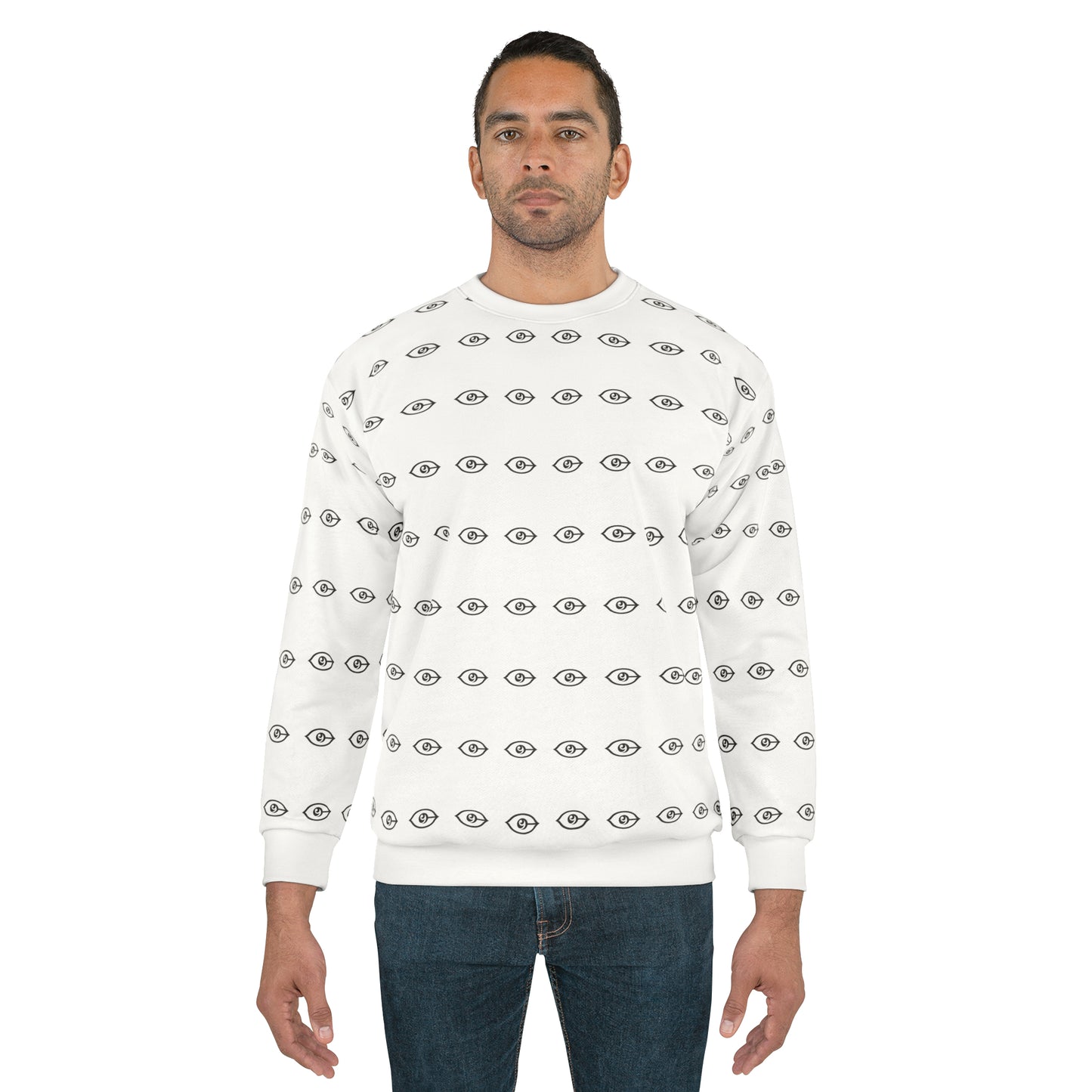 CyVision Dalmatian Unisex Sweatshirt (AOP)