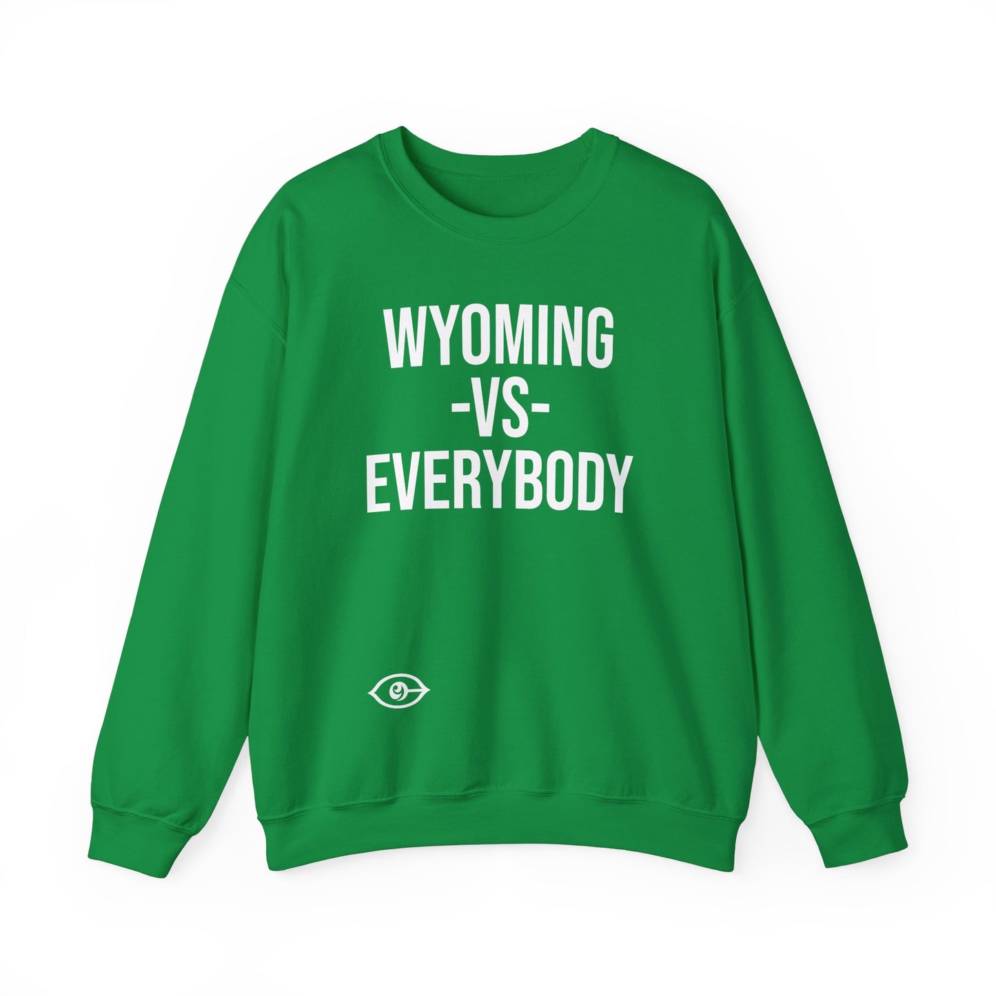 Wyoming -VS - Everybody Unisex Heavy Blend™ Crewneck Sweatshirt