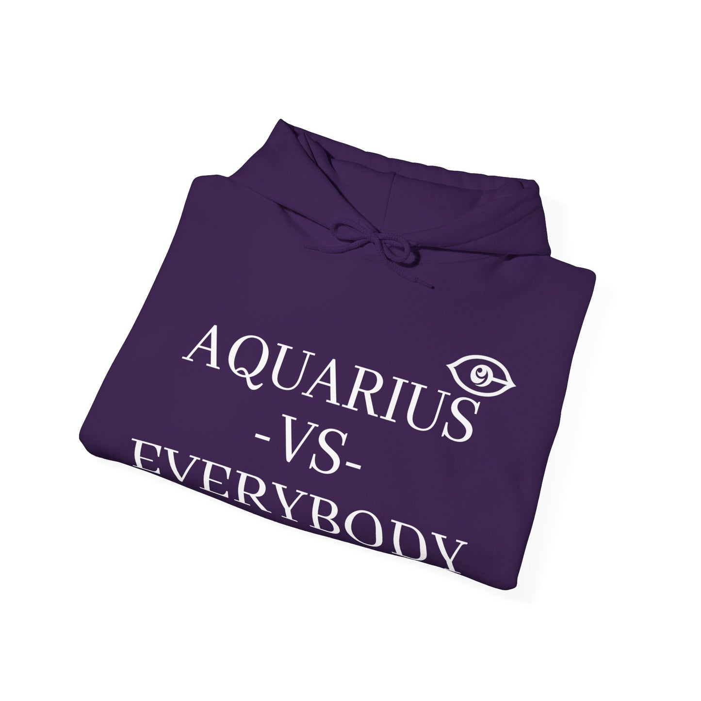 CyVision Aquarius VS Everybody Unisex Heavy Blend™ Hooded Sweatshirt