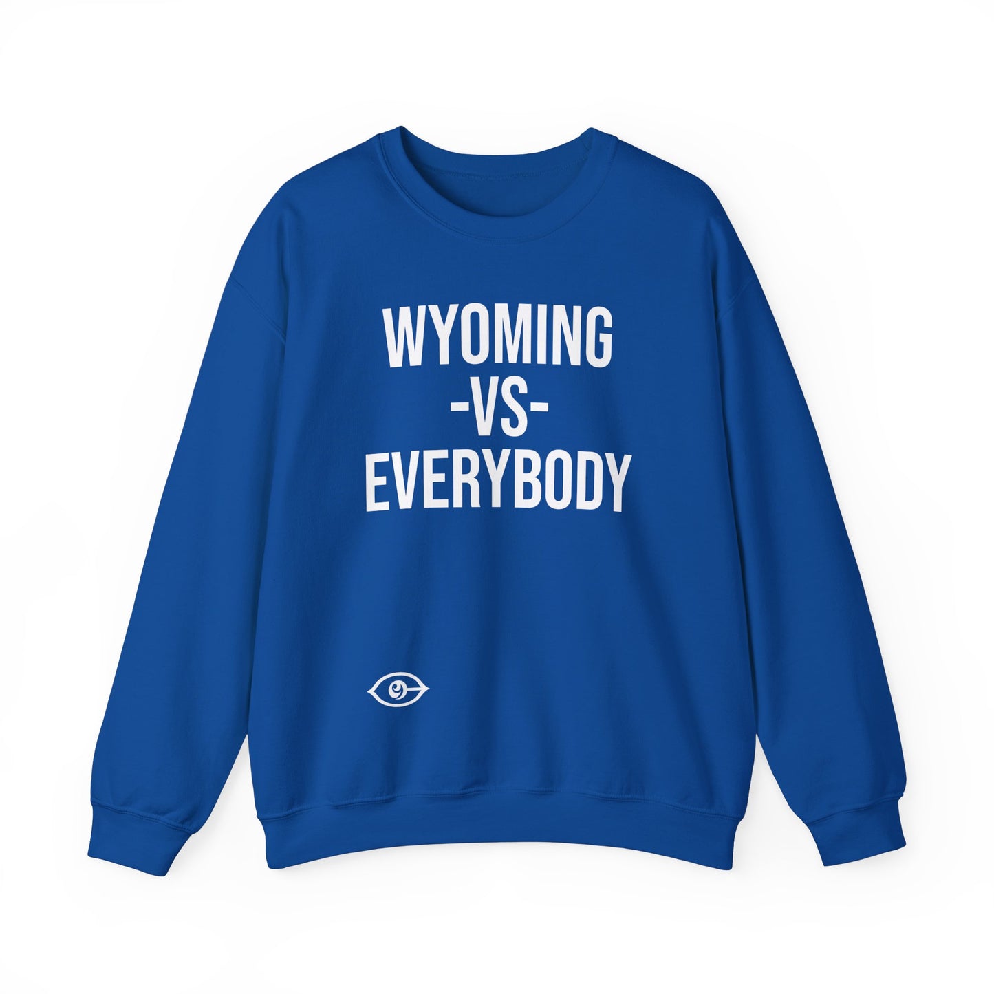 Wyoming -VS - Everybody Unisex Heavy Blend™ Crewneck Sweatshirt