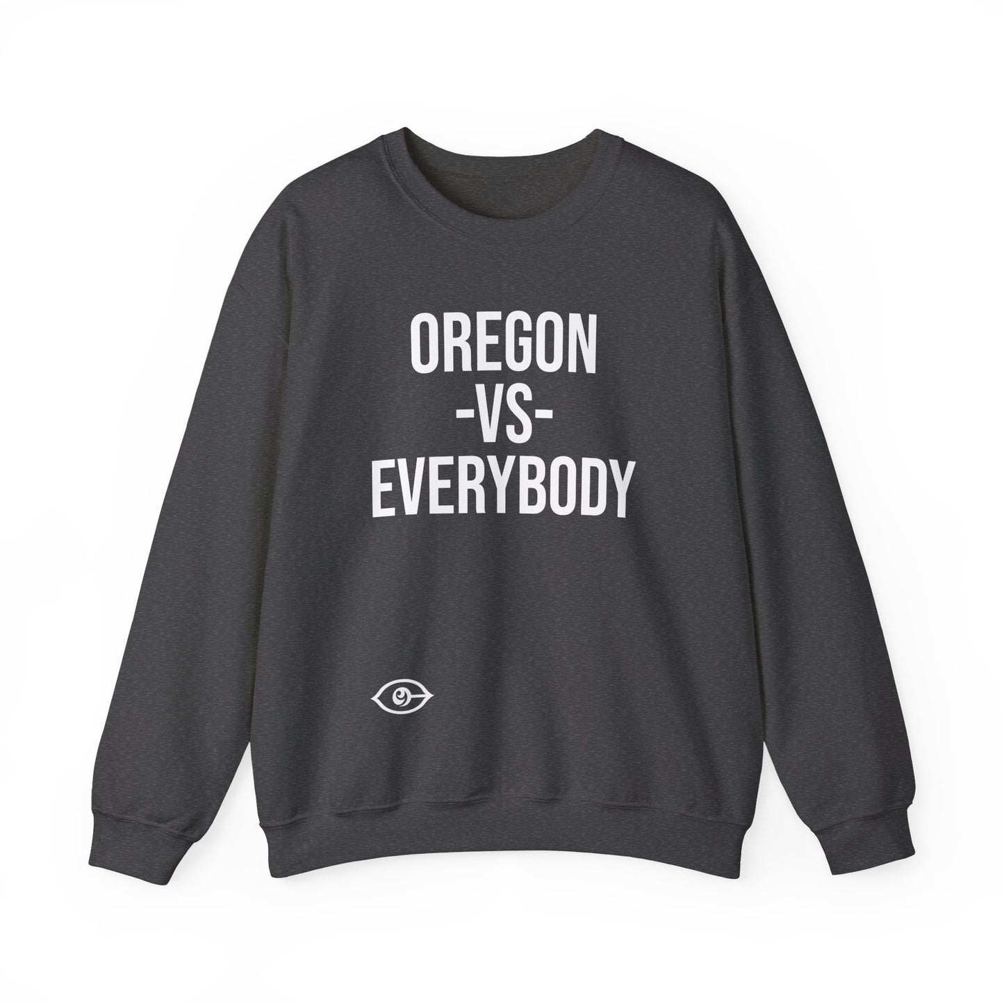 Oregon  -VS - Everybody Unisex Heavy Blend™ Crewneck Sweatshirt