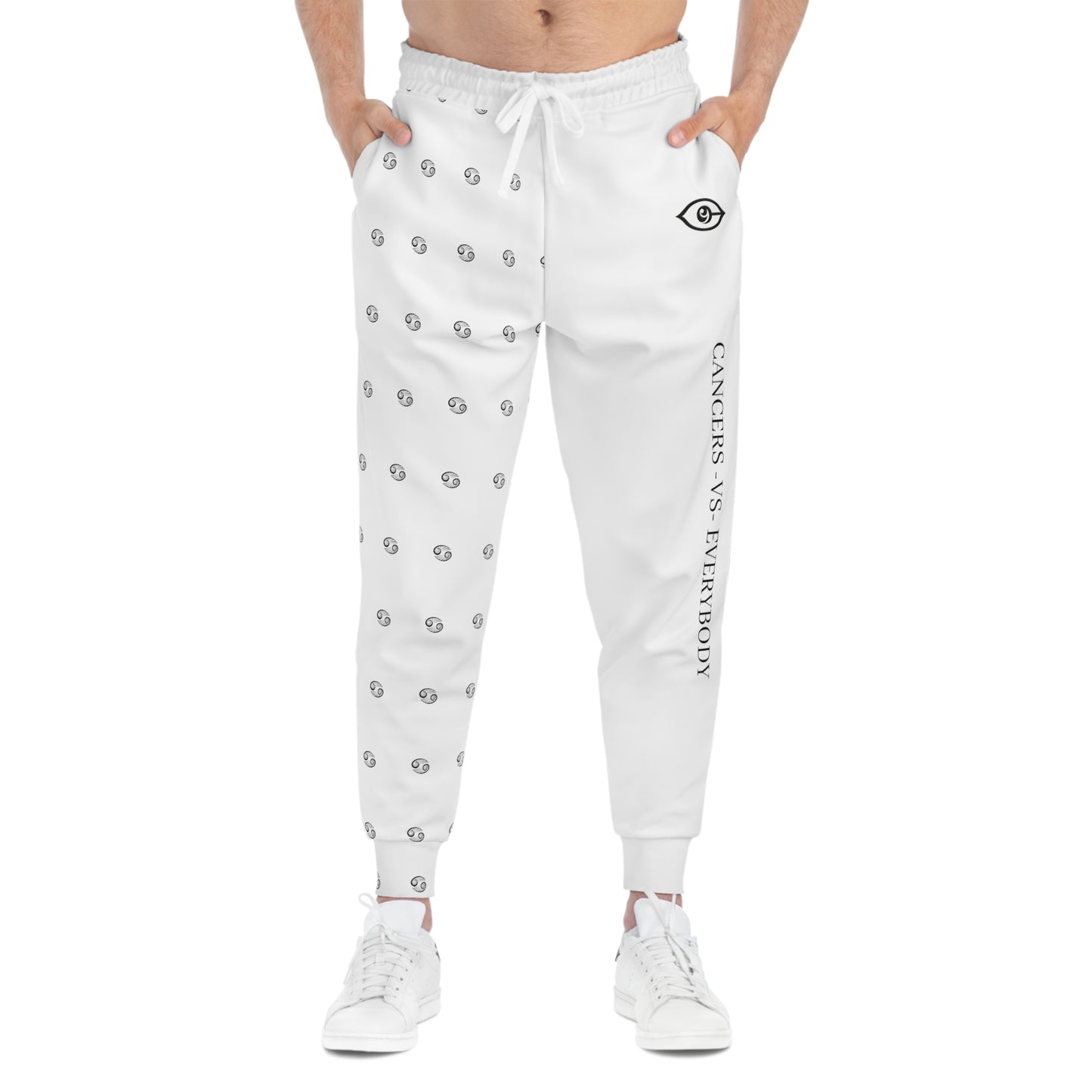 CANCERS - VS-EVERYBODY Athletic Joggers (AOP)Athletic Joggers (AOP)