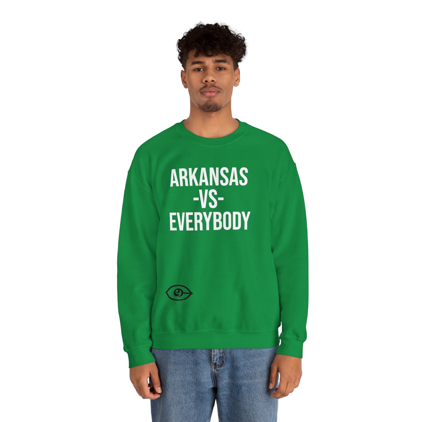 Arkansas - VS - Everybody Unisex Heavy Blend™ Crewneck Sweatshirt