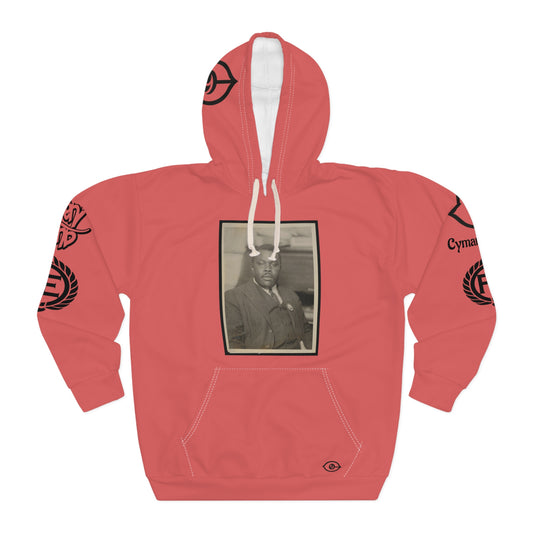 Marcus Garvey Vintage Portrait Graphic Hoodie — Retro Photo Pullover