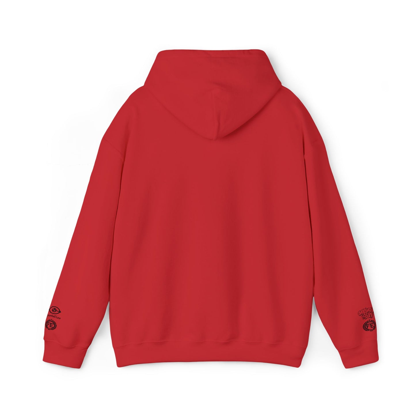 Embroidered Third Eye CyViSion Cymarshall Law Minimalist Hoodie — Small Eye Graphic Streetwear Hoodie