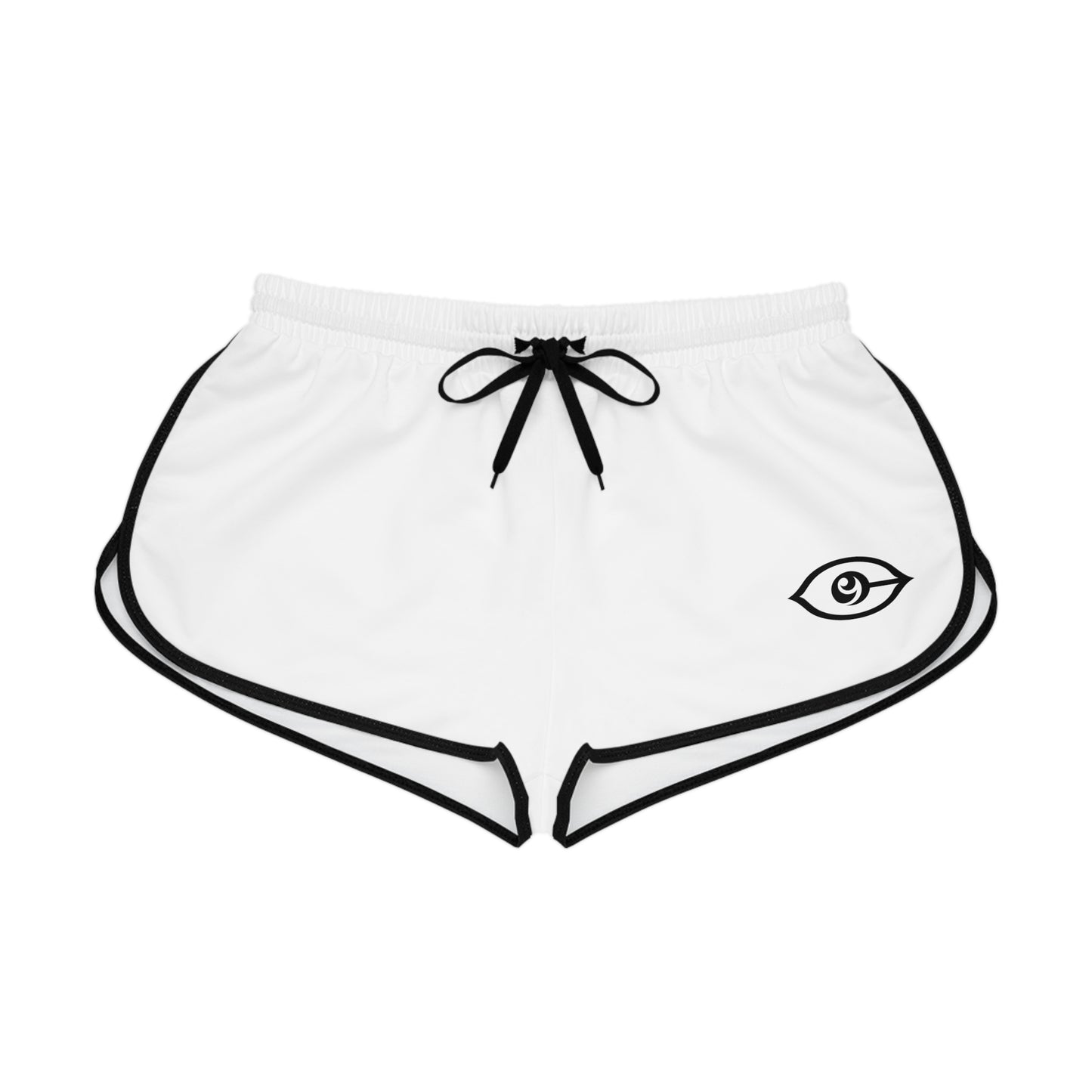 CyVision Women's Relaxed Shorts  White(AOP)