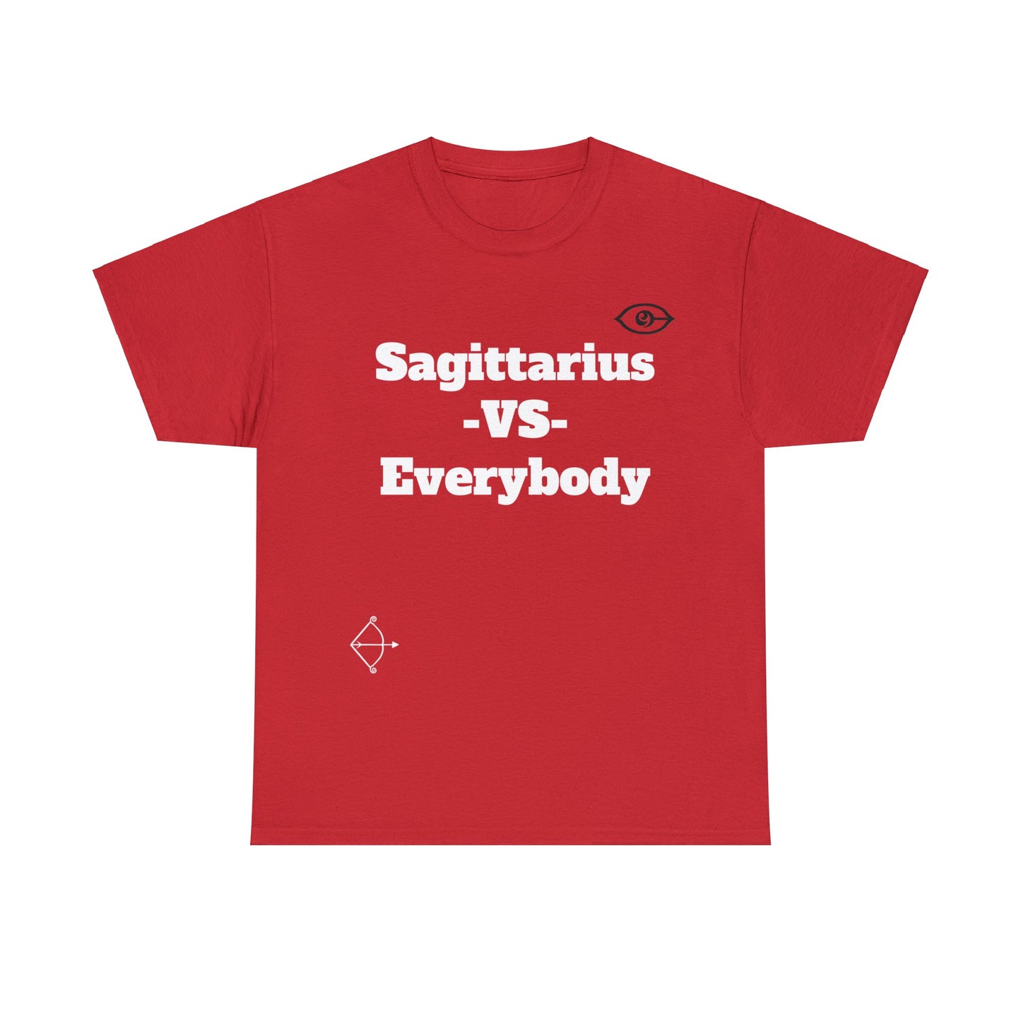 CyVision Sagittarius -VS- Everybody Unisex Heavy Cotton Tee