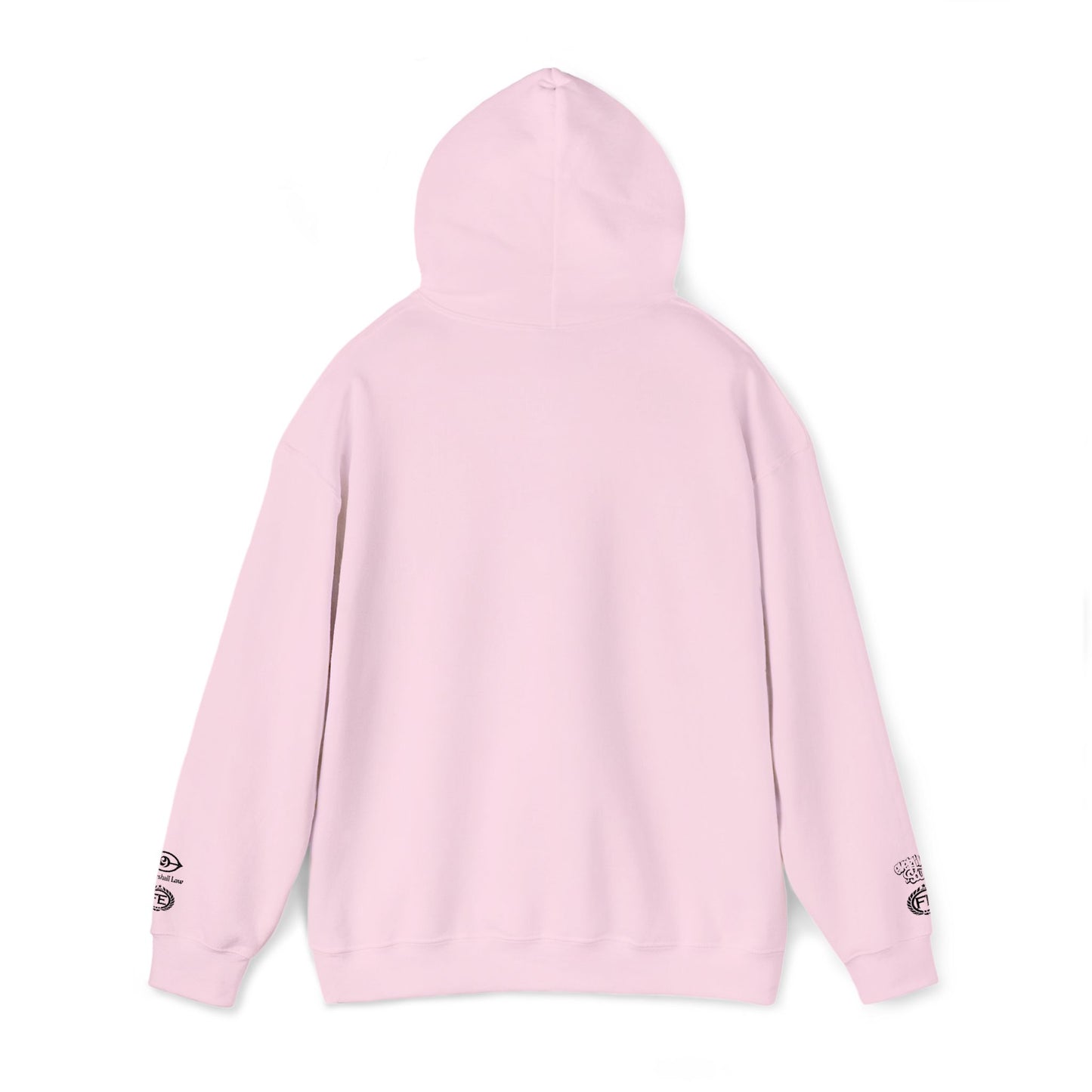 Embroidered Third Eye CyViSion Cymarshall Law Minimalist Hoodie — Small Eye Graphic Streetwear Hoodie