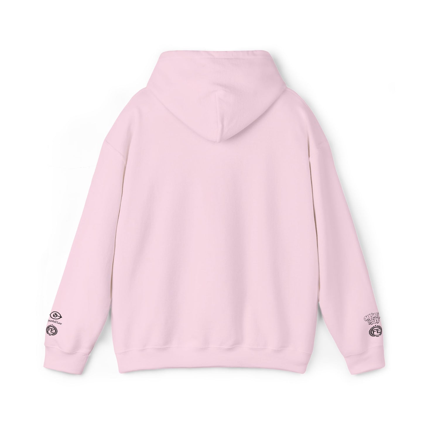 Embroidered Third Eye CyViSion Cymarshall Law Minimalist Hoodie — Small Eye Graphic Streetwear Hoodie