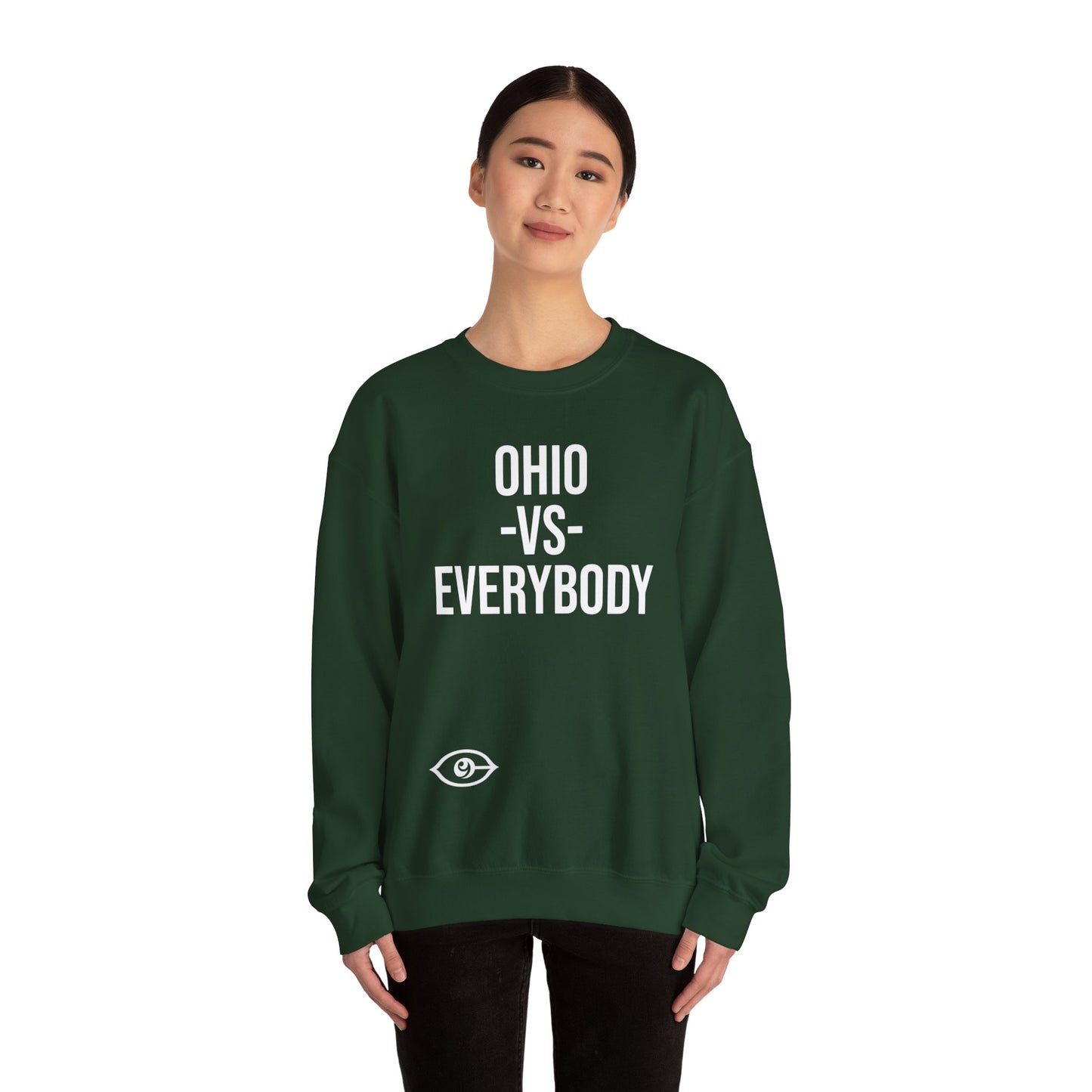 Ohio  -VS - Everybody Unisex Heavy Blend™ Crewneck Sweatshirt