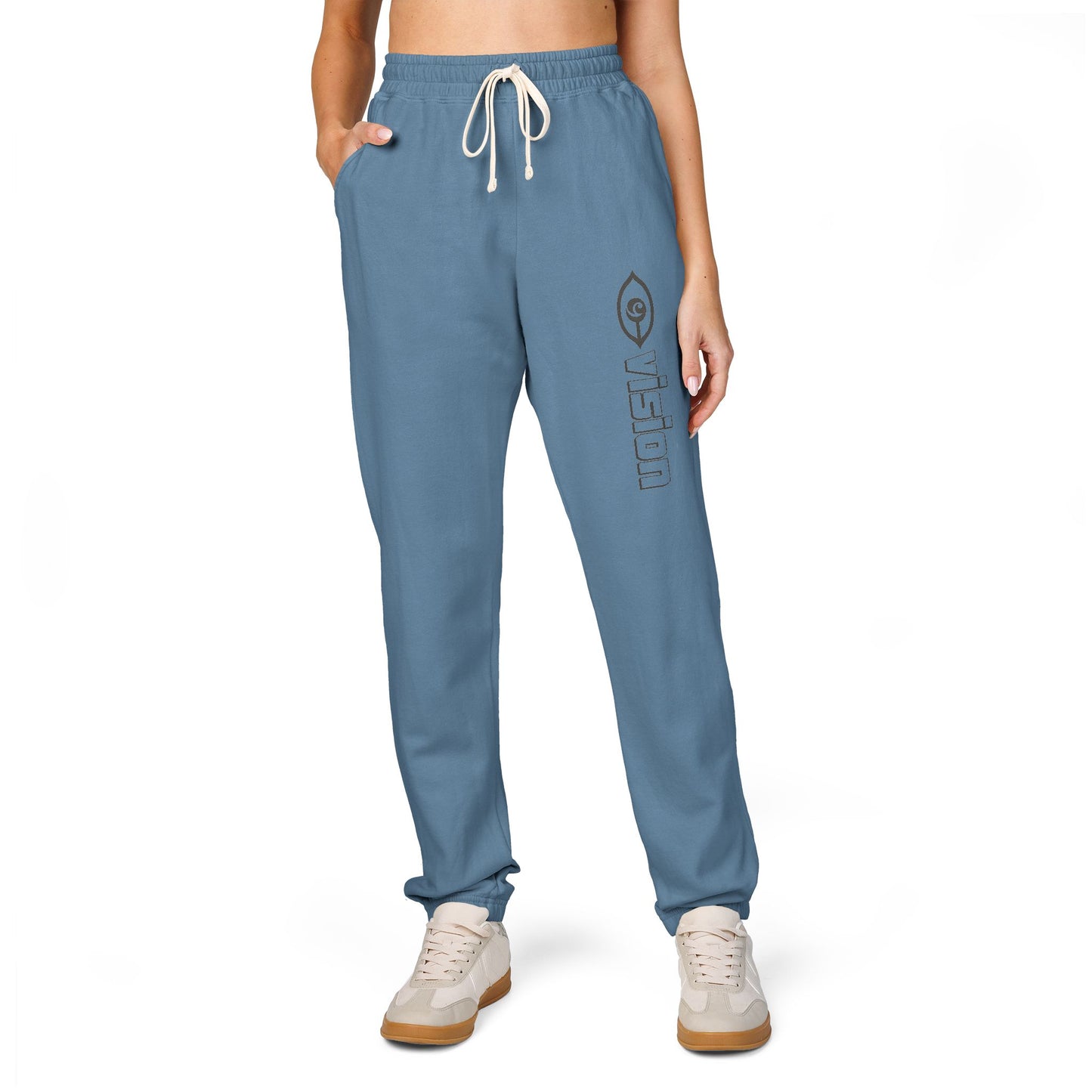 CyVision Cozy Unisex Fleece Sweatpants | Relaxed Lounge Wear for Home, Casual Outings, Gifts for Him & Her, Perfect for Cozy Nights, Fitness