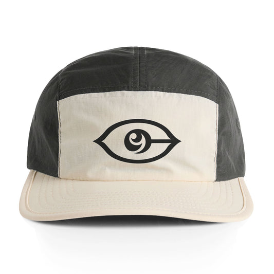 Cymarshall Law CyViSion Two-Tone Nylon Cap — Minimal Eye Logo