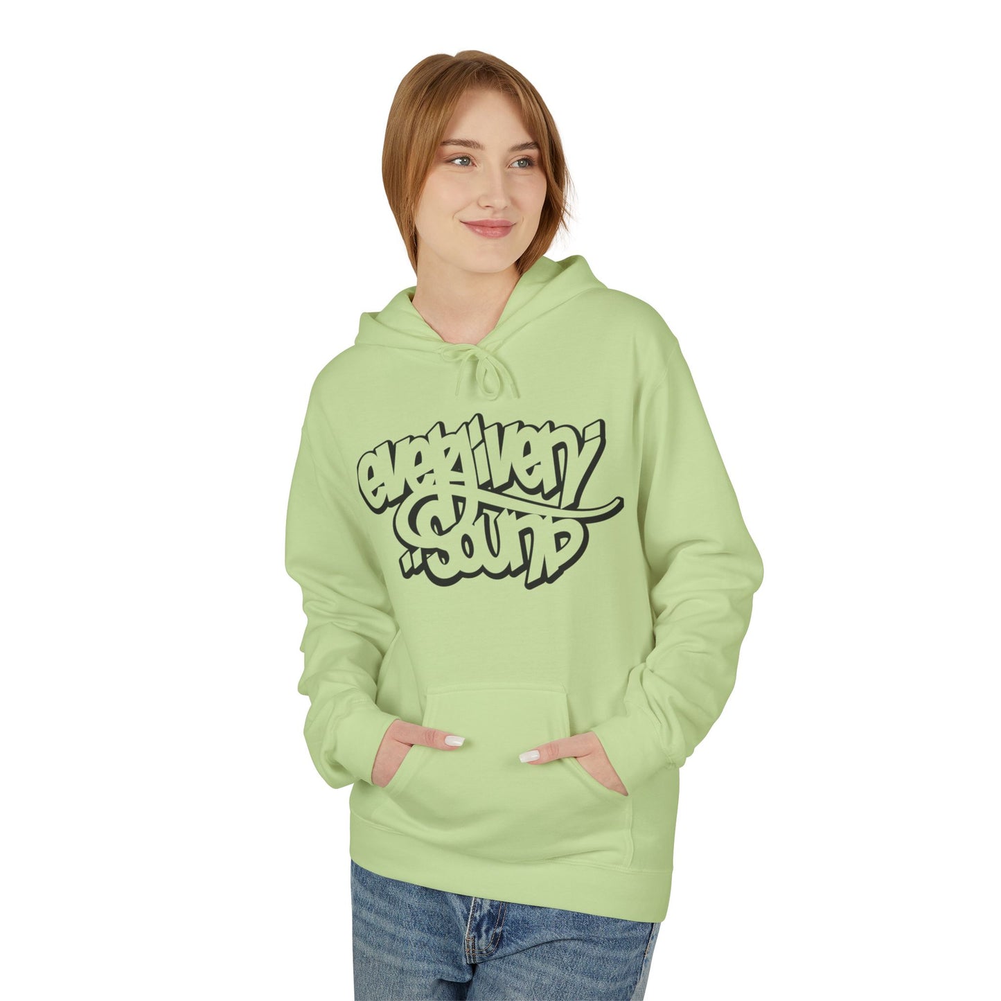 Everliven Sound CyVision Graffiti Hoodie — 'Creativen Squad' Streetwear Pullover