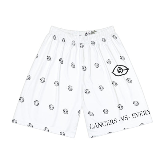 CANCERS -VS- EVERYBODY Men’s Sports Shorts (AOP)