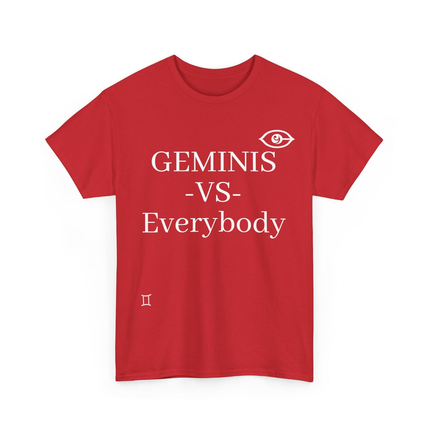 CyVision GEMINI -VS- Themselves Unisex Heavy Cotton Tee