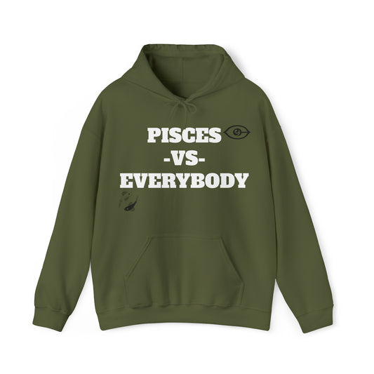 CyVision Pisces vs Everybody Unisex Heavy Blend™ Hooded Sweatshirt