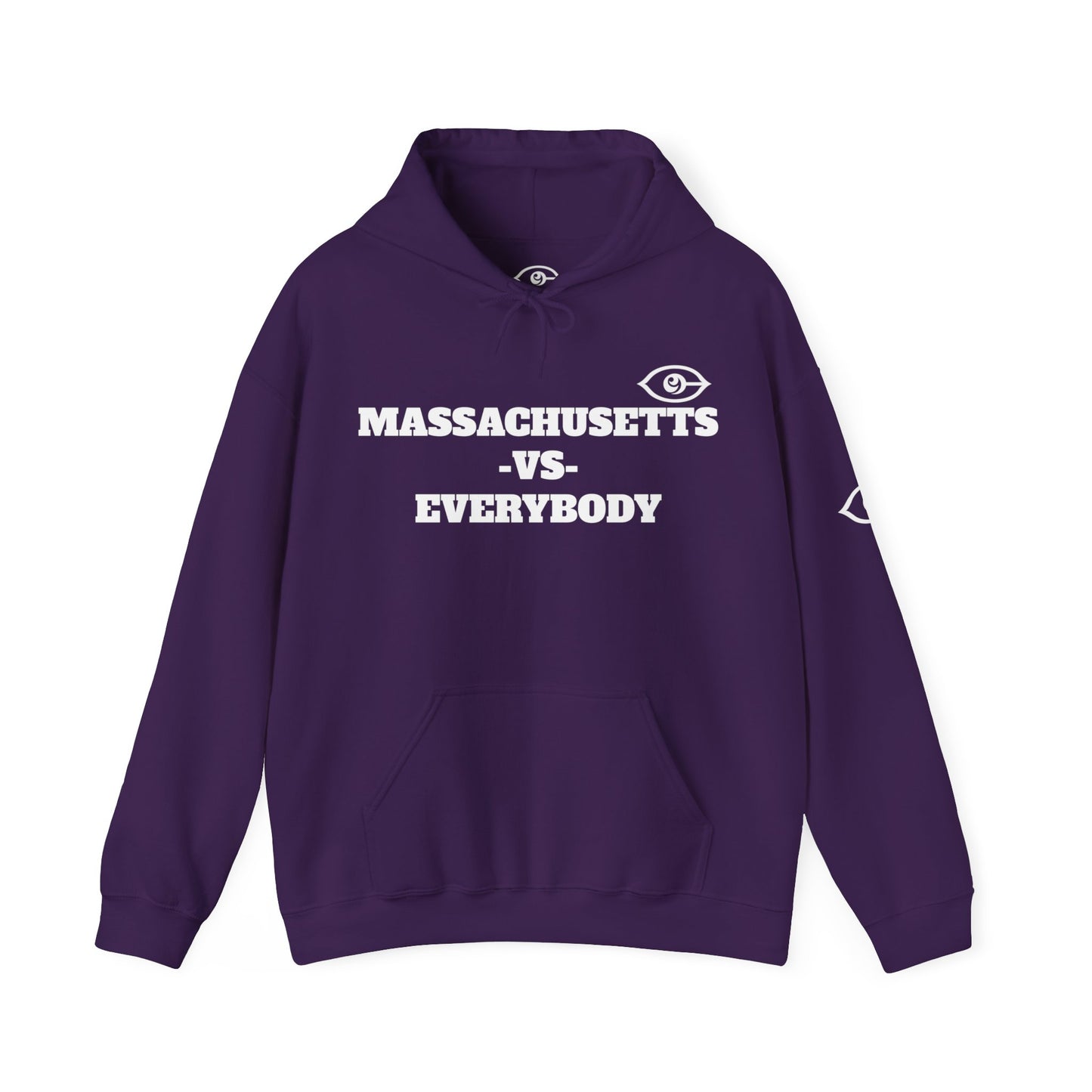 Massachusetts VS Everybody Unisex Heavy Blend™ Hoodie Sweatshirt