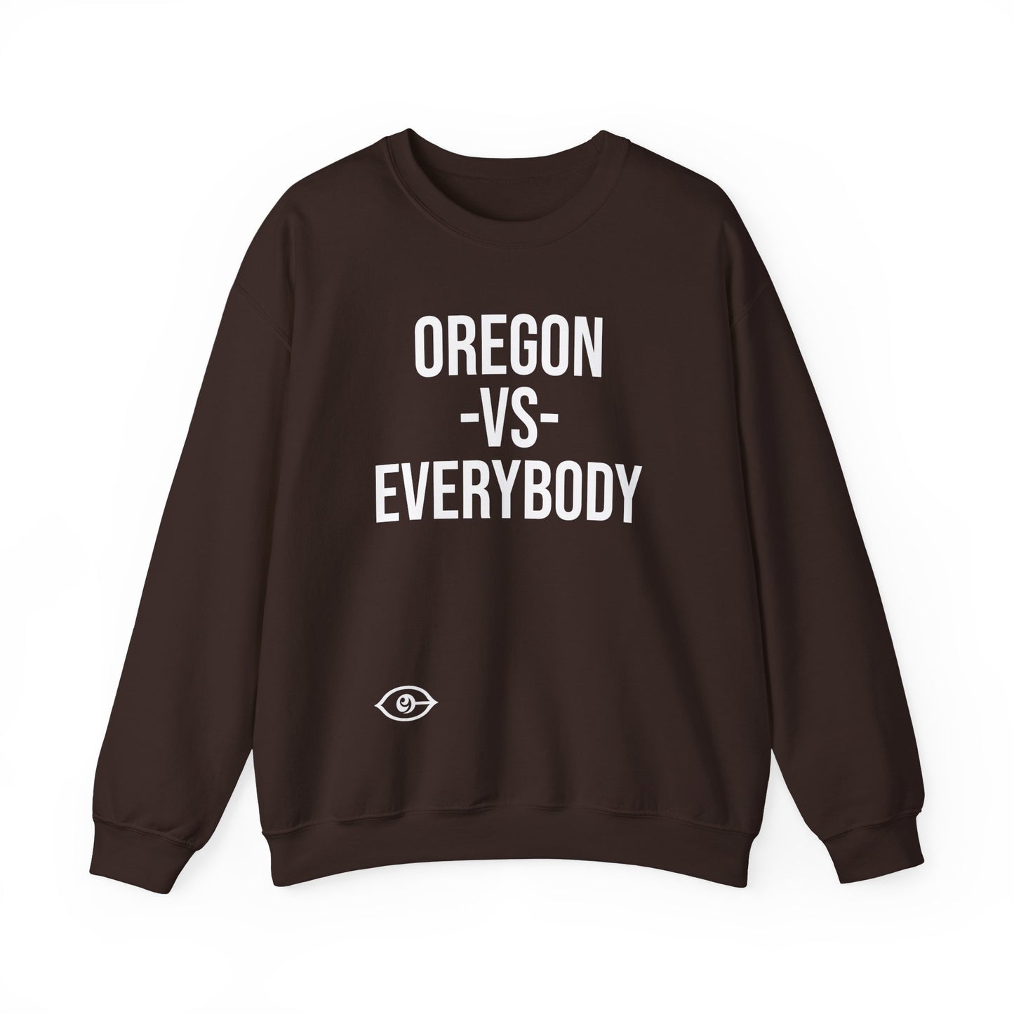 Oregon  -VS - Everybody Unisex Heavy Blend™ Crewneck Sweatshirt